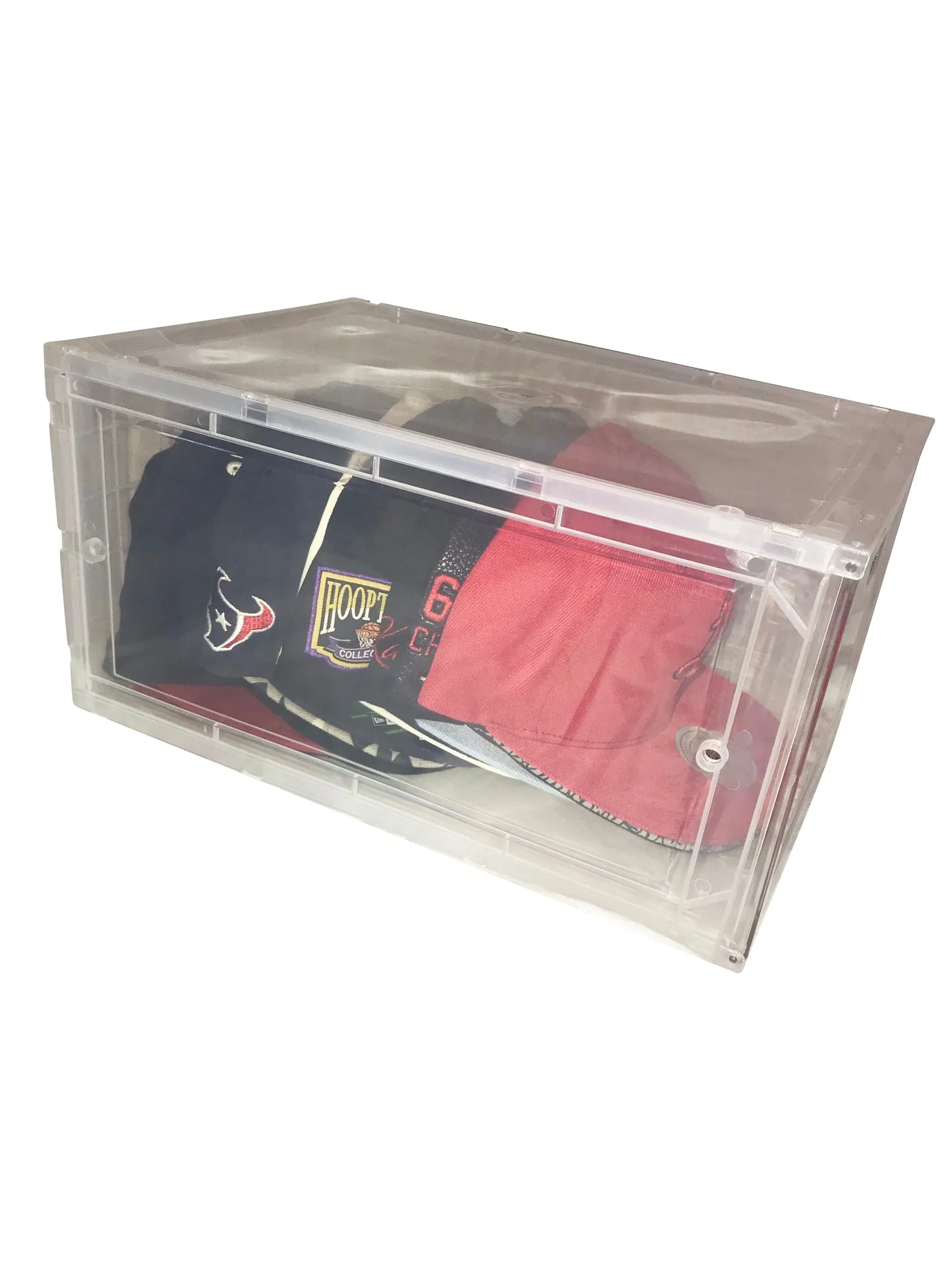 Hat Storage Plastic Display Case Style - Clear Hat Organizer