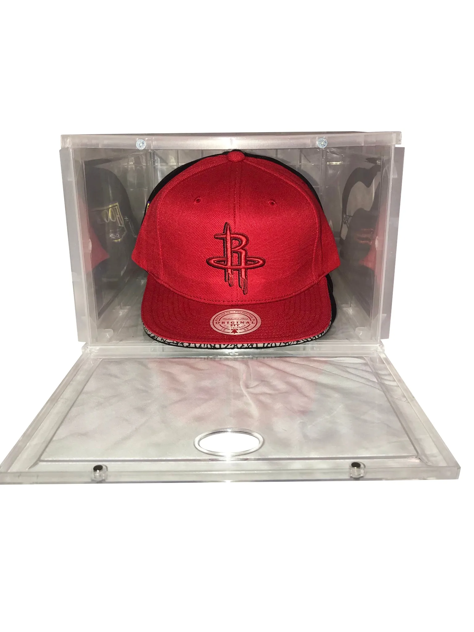 Hat Storage Plastic Display Case Style - Clear Hat Organizer