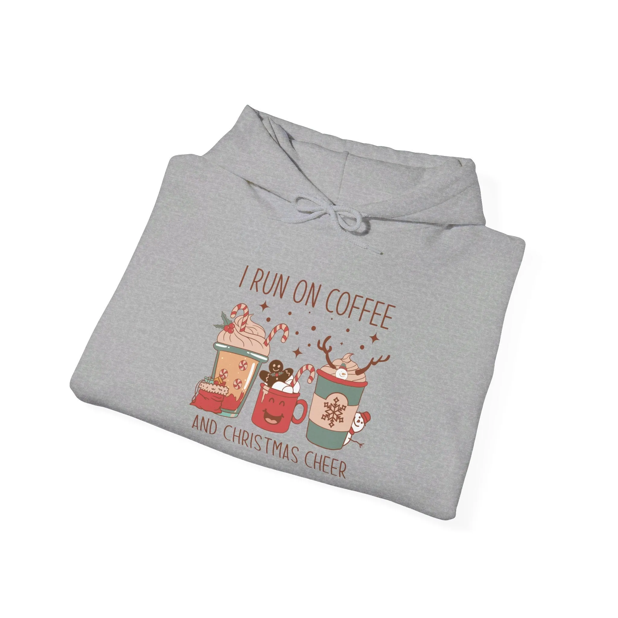 I run on Coffee - Unisex Heavy Blend™ Hooded Sweatshirt