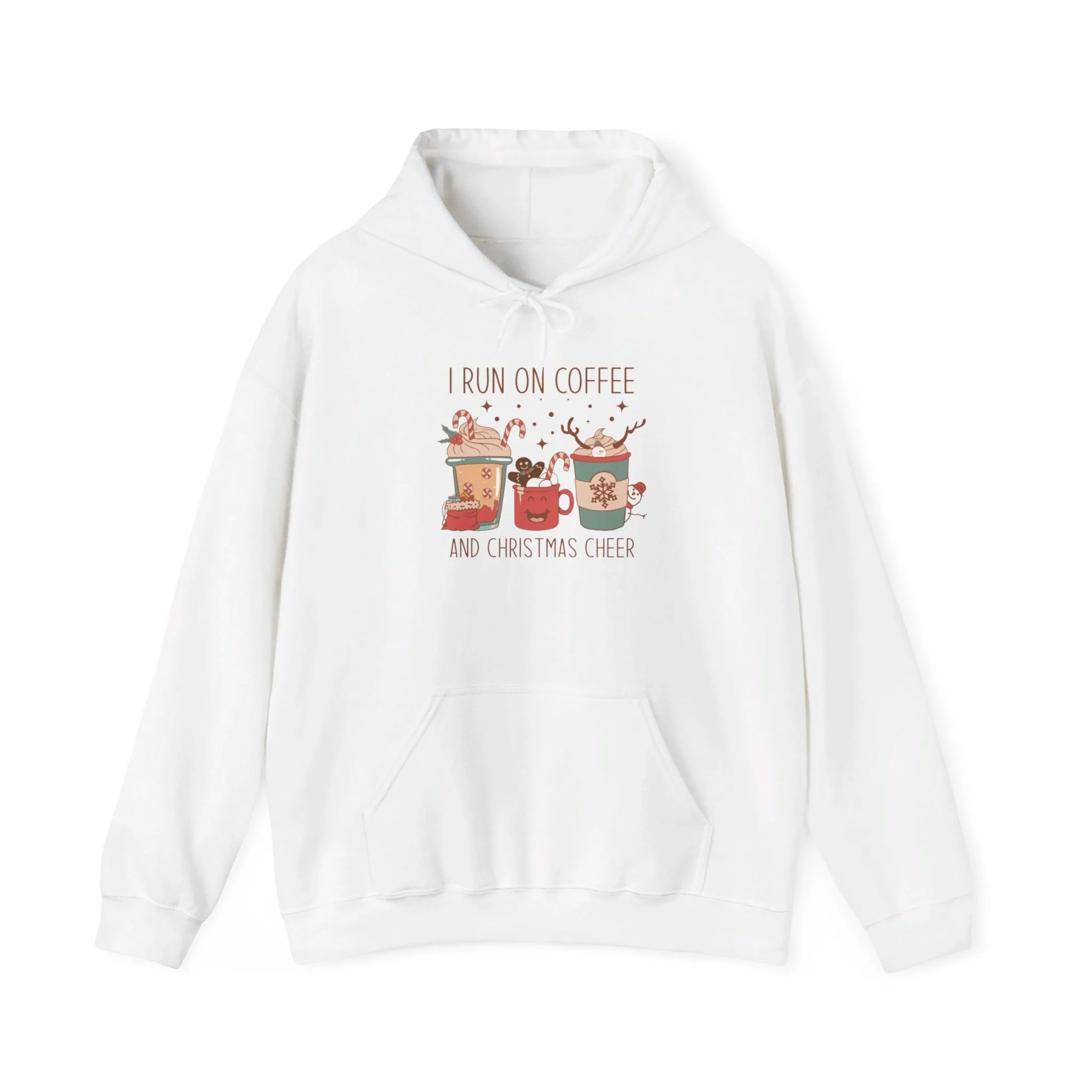 I run on Coffee - Unisex Heavy Blend™ Hooded Sweatshirt