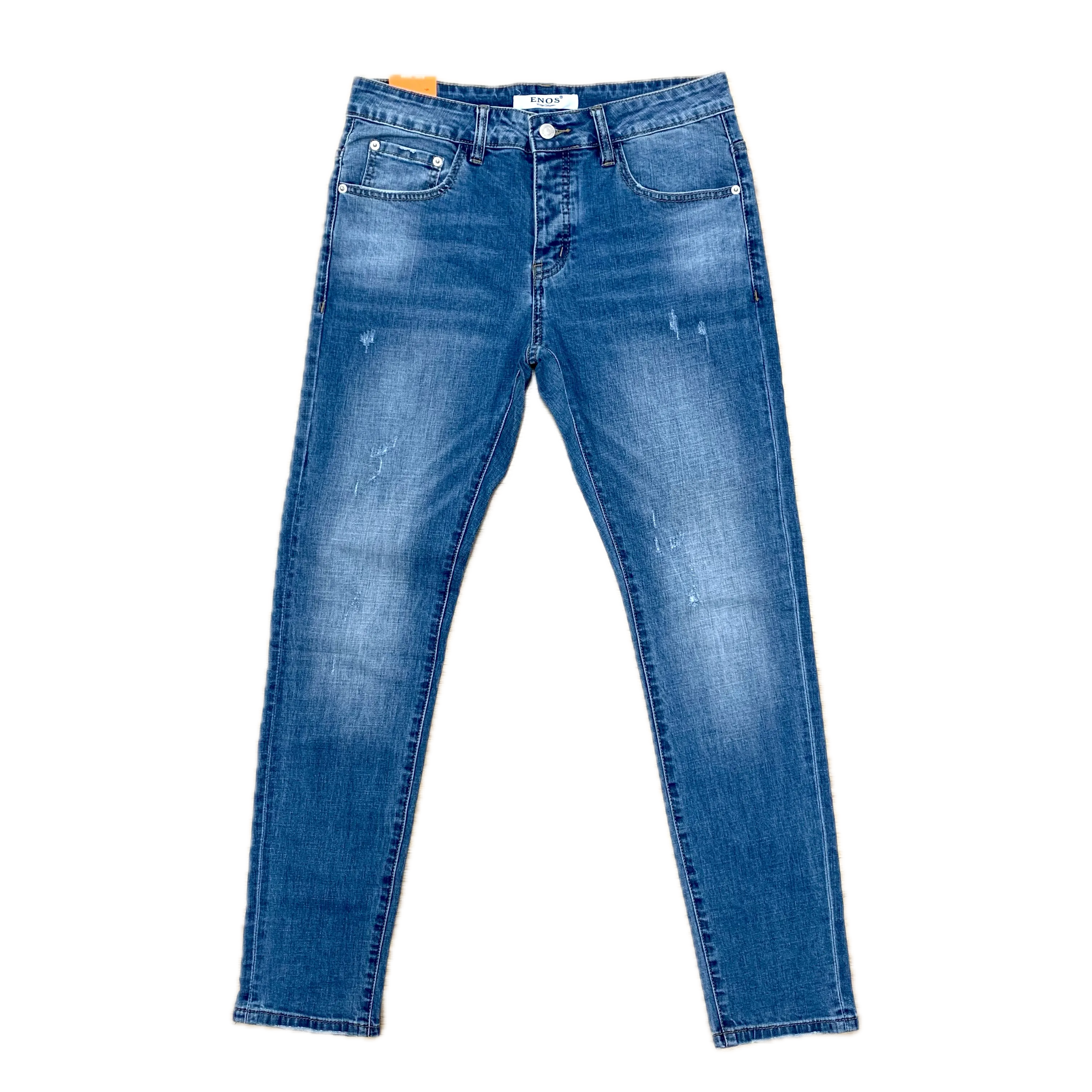 Jeans Uomo Enos Con Strappi