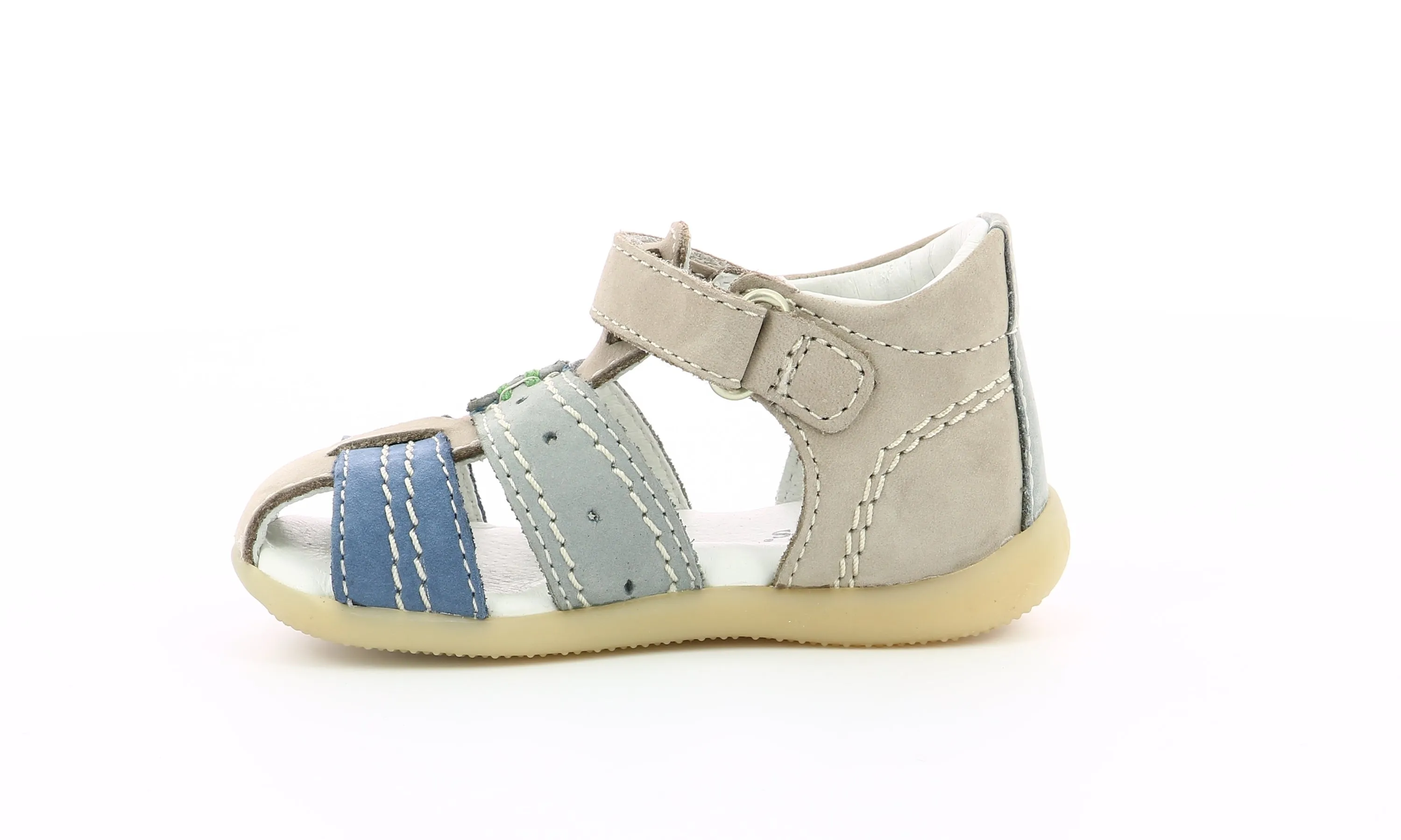 KICKERS BIGBAZAR GRIS BLEU