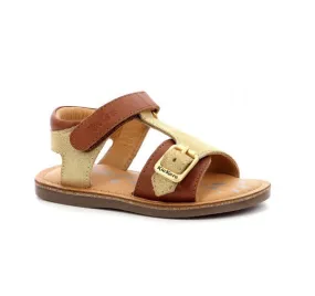 KICKERS DIAZZ Camel Or Sandales Nu Pieds