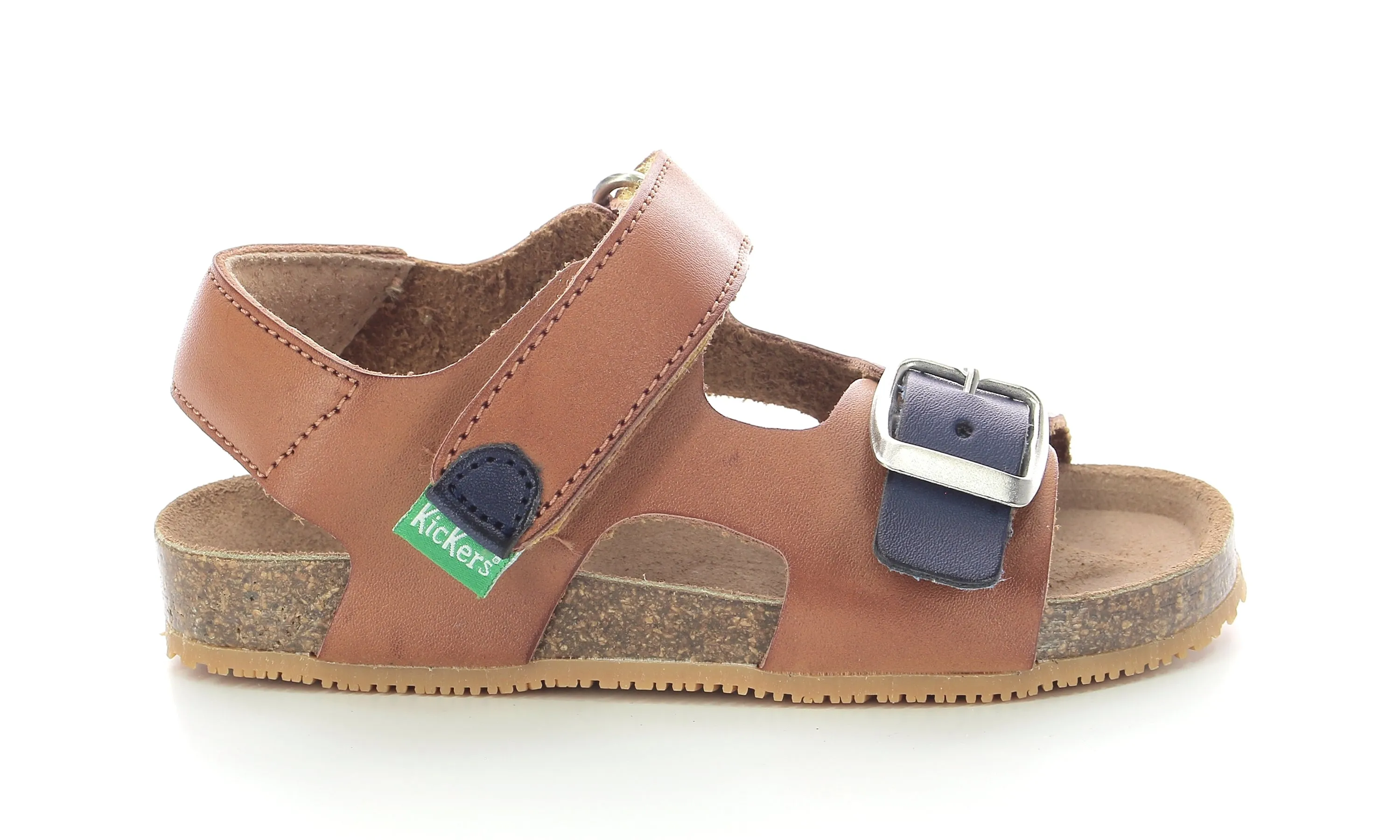 KICKERS FUXIO camel Sandales Nu Pieds