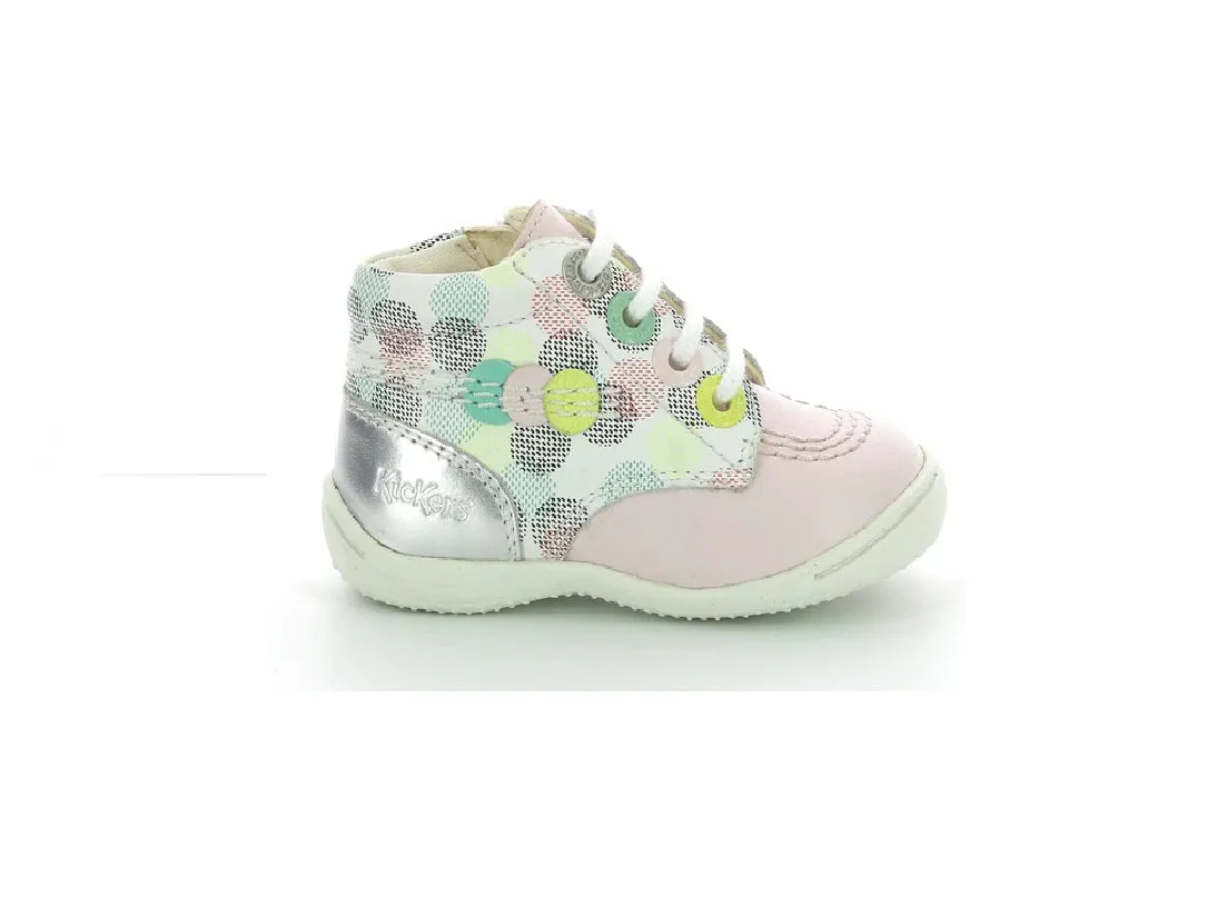 KICKERS GULLYZIP blanc multi Chaussures