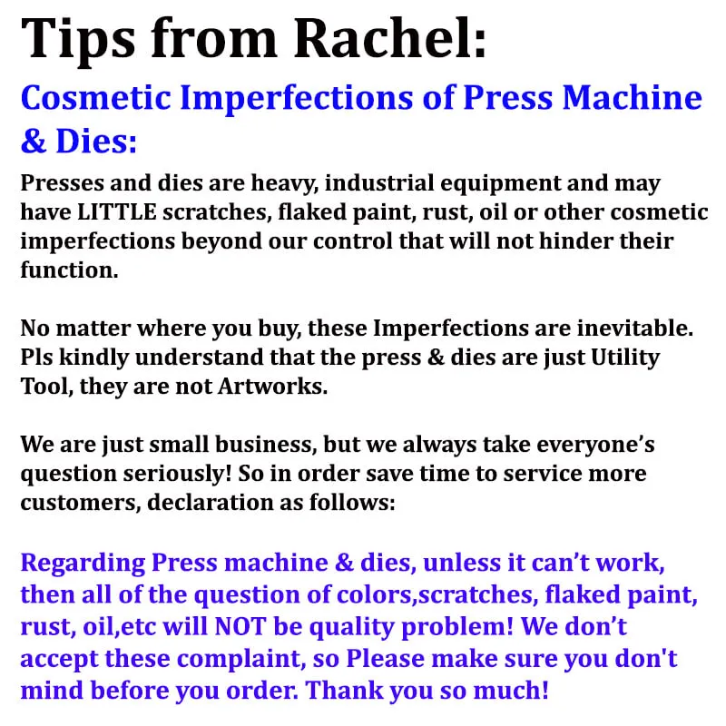 KST-01 Press Machine For Grommets,Snaps,Rivets,etc.