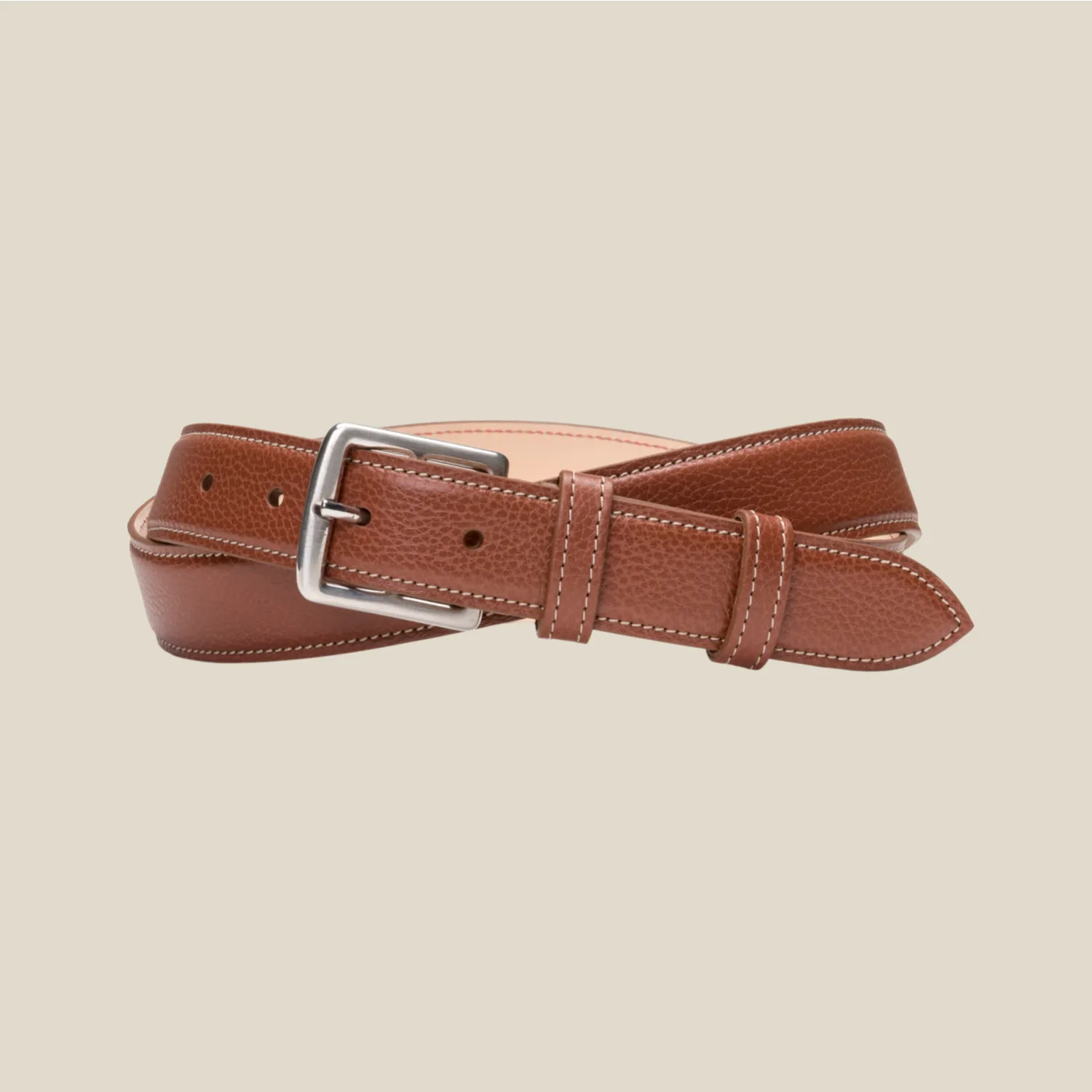 La Ceinture Cuir Grainé Breteuil