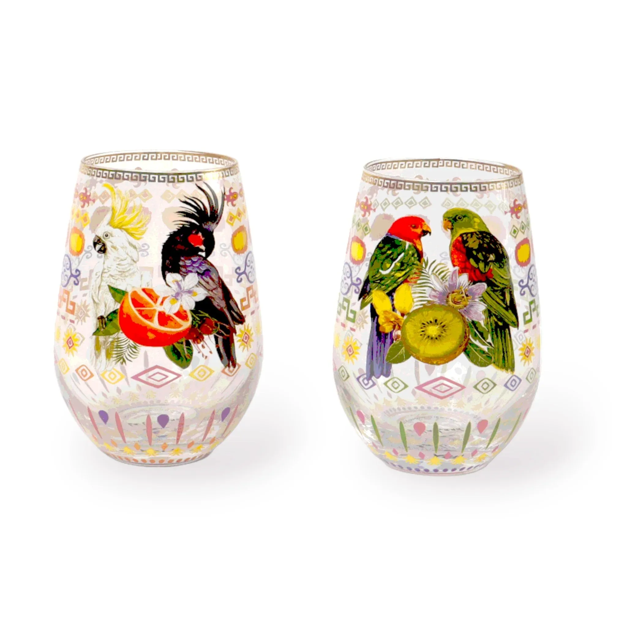 LA LA LAND - Glass Tumblers (3 Illustrations)