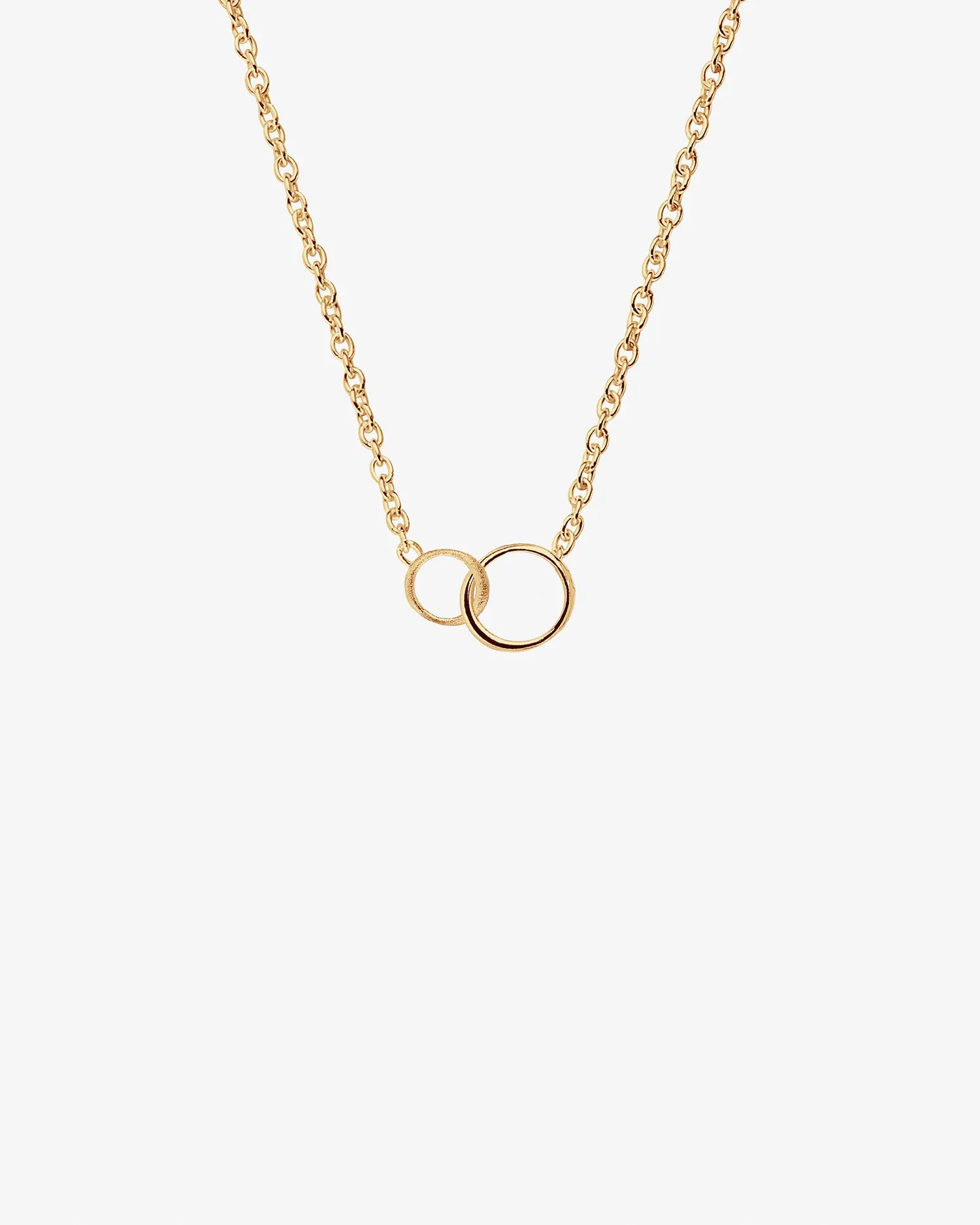 Les Amis drop necklace gold