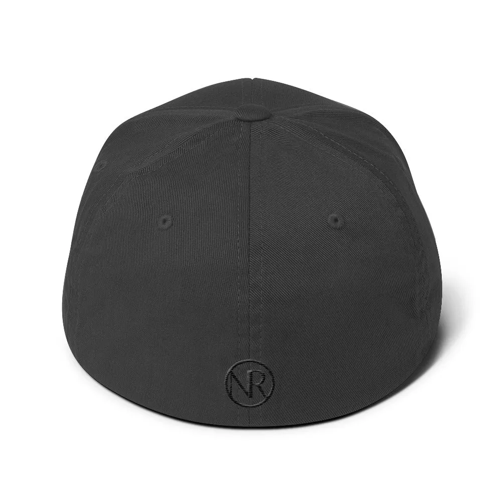 Louisiana - Structured Twill Cap - Black Embroidery - LA - Many Hat Color Options Available