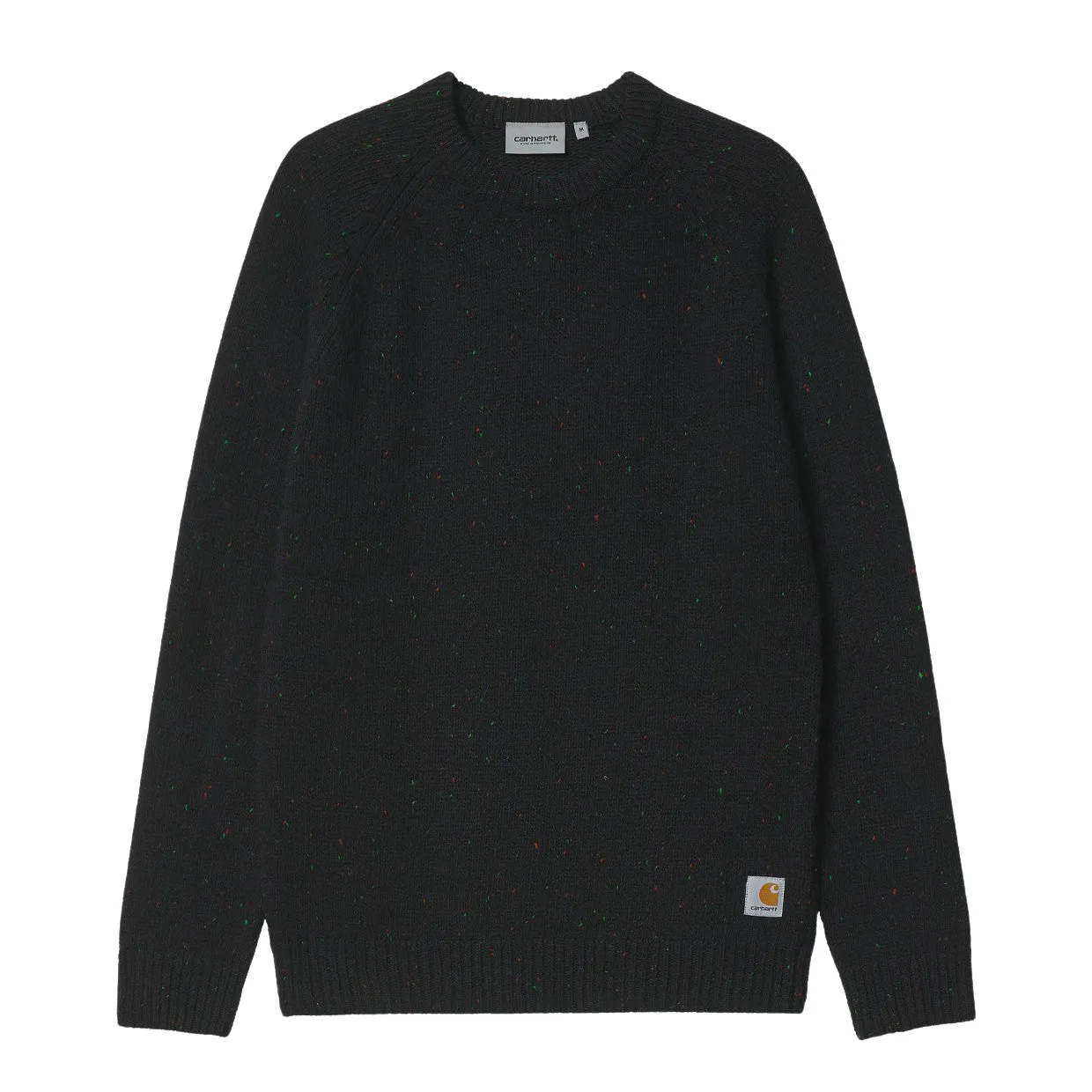 Maglione Uomo Carhartt WIP Anglistic Sweater Nero