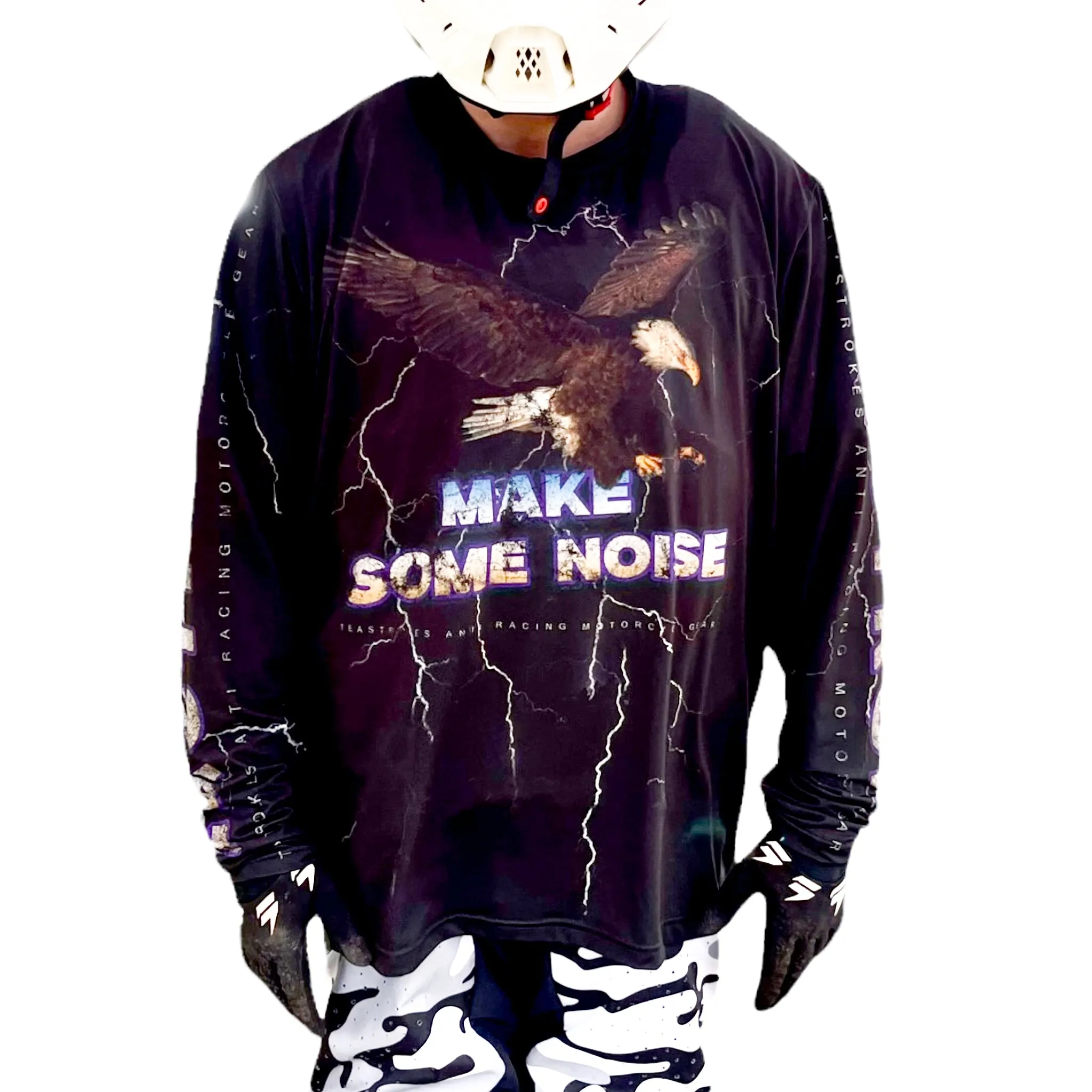 Make some noise jersey [ unisex longsleeve semi pro shirt ]