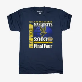 Marquette '03 Final Four Vintage Tee