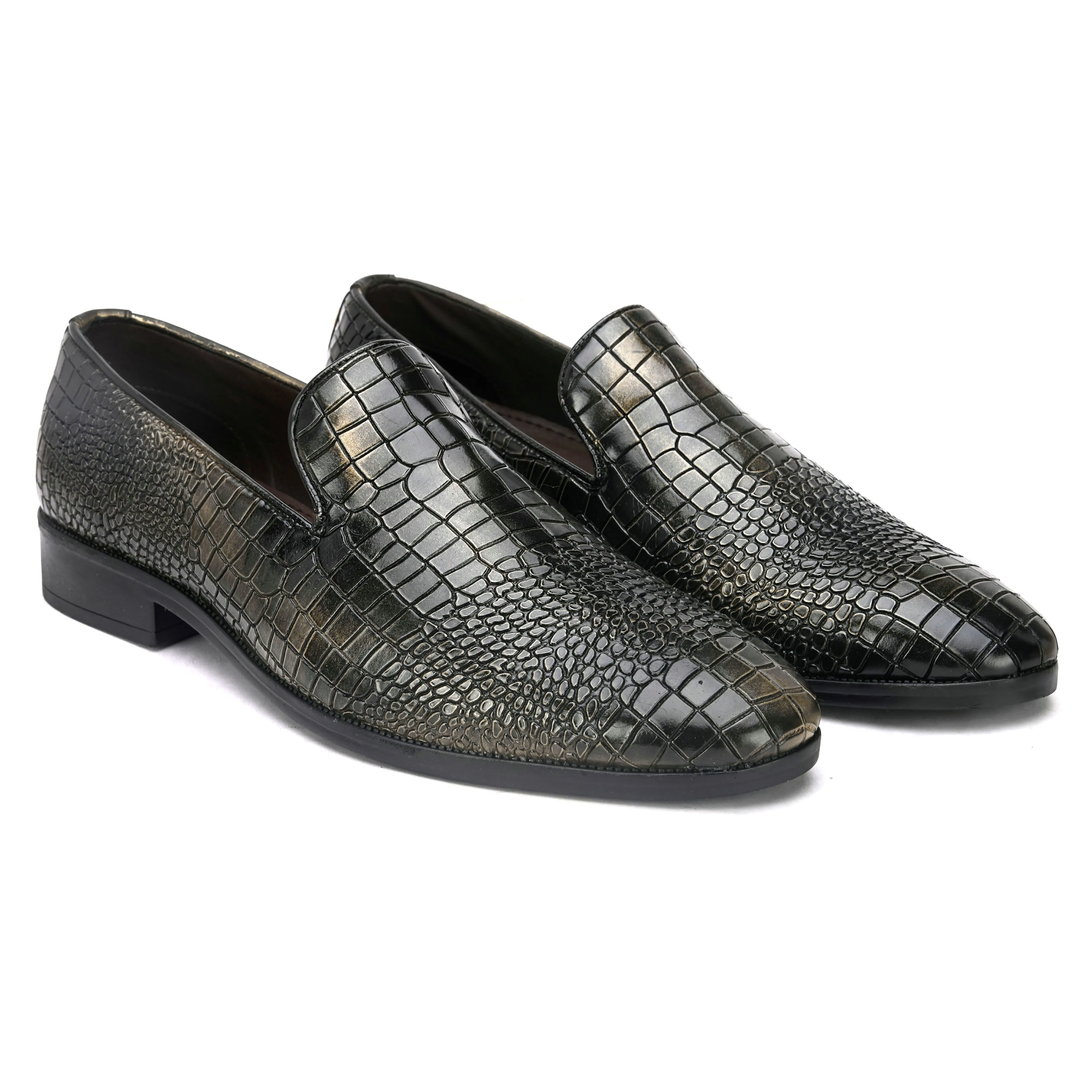 Meraki Golden Slip-Ons