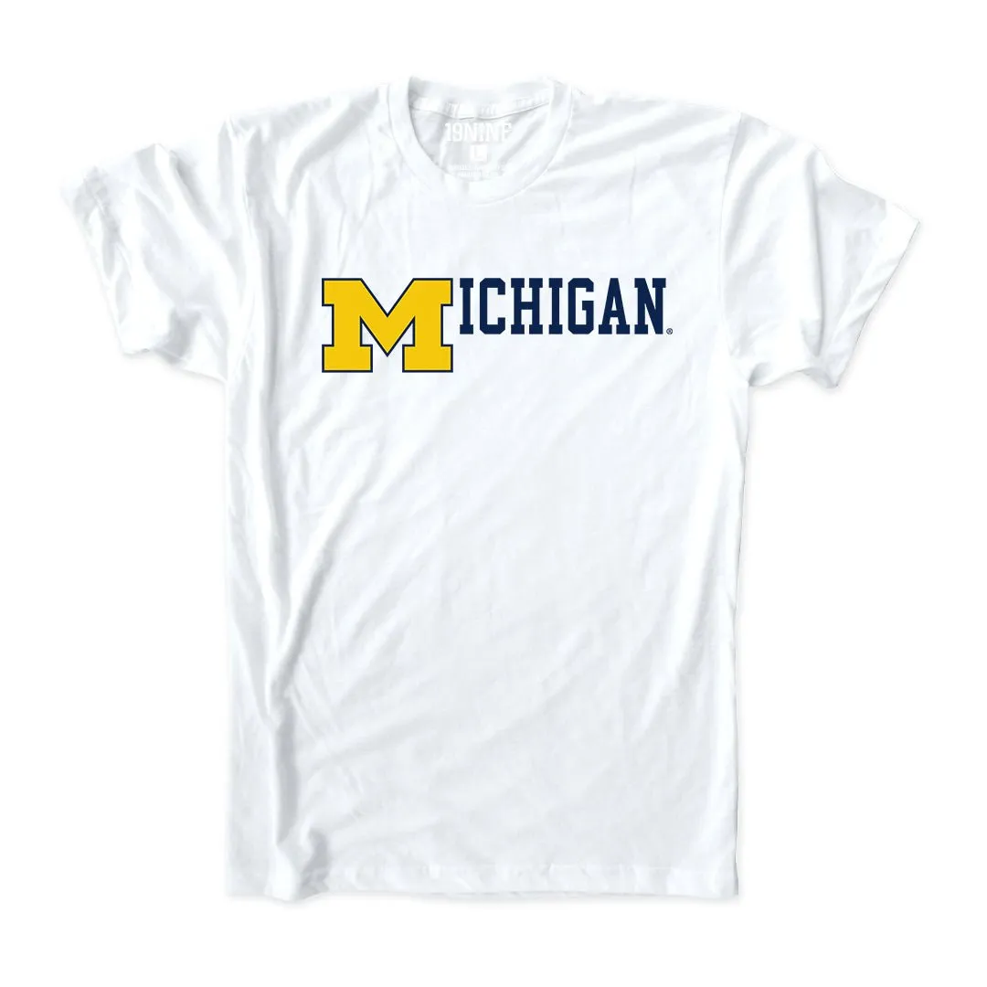 Michigan '89 Vintage Script