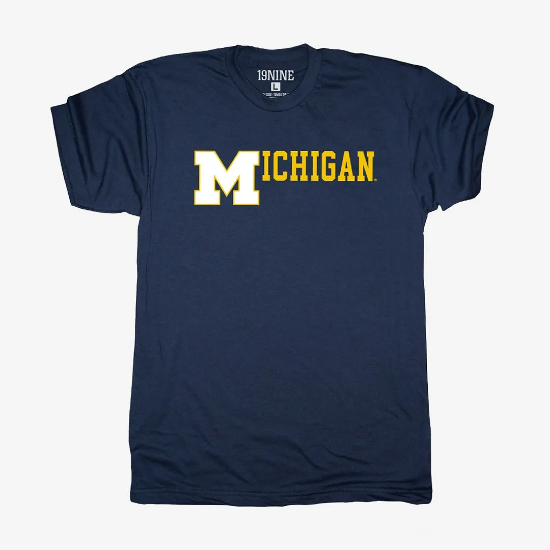 Michigan '89 Vintage Script