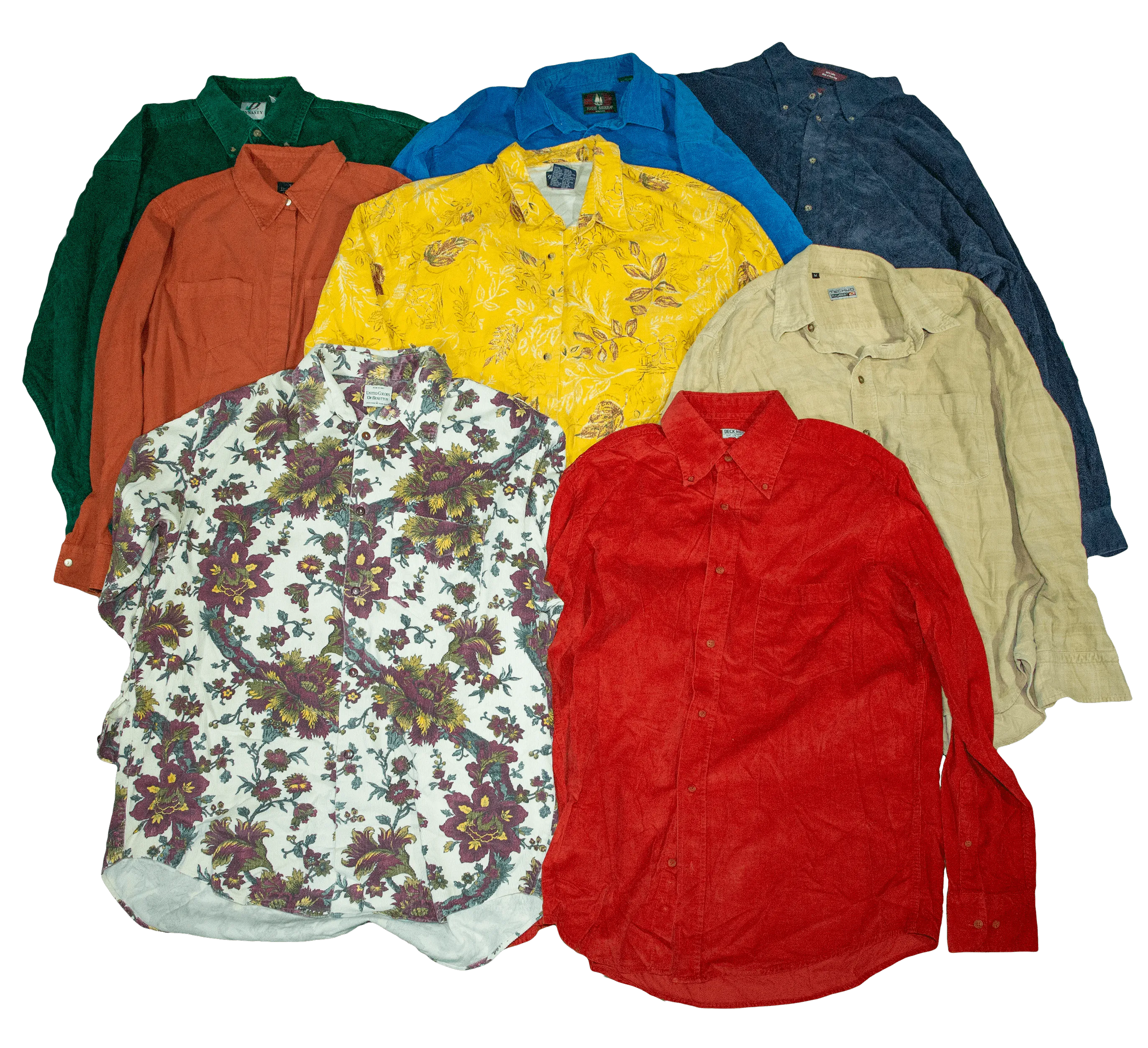 MIX CAMISAS DE PANA