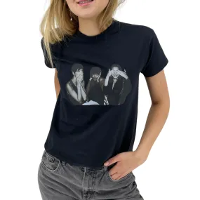 MONKEY BUSINESS, BABY TEE - SVART