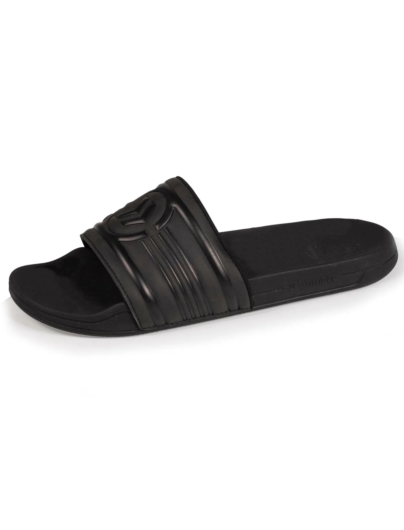 Mules claquettes Homme chevron Noir