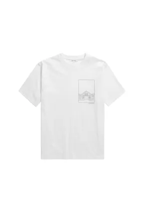 Norse Johannes Kanonbadsvej Print T-shirt White