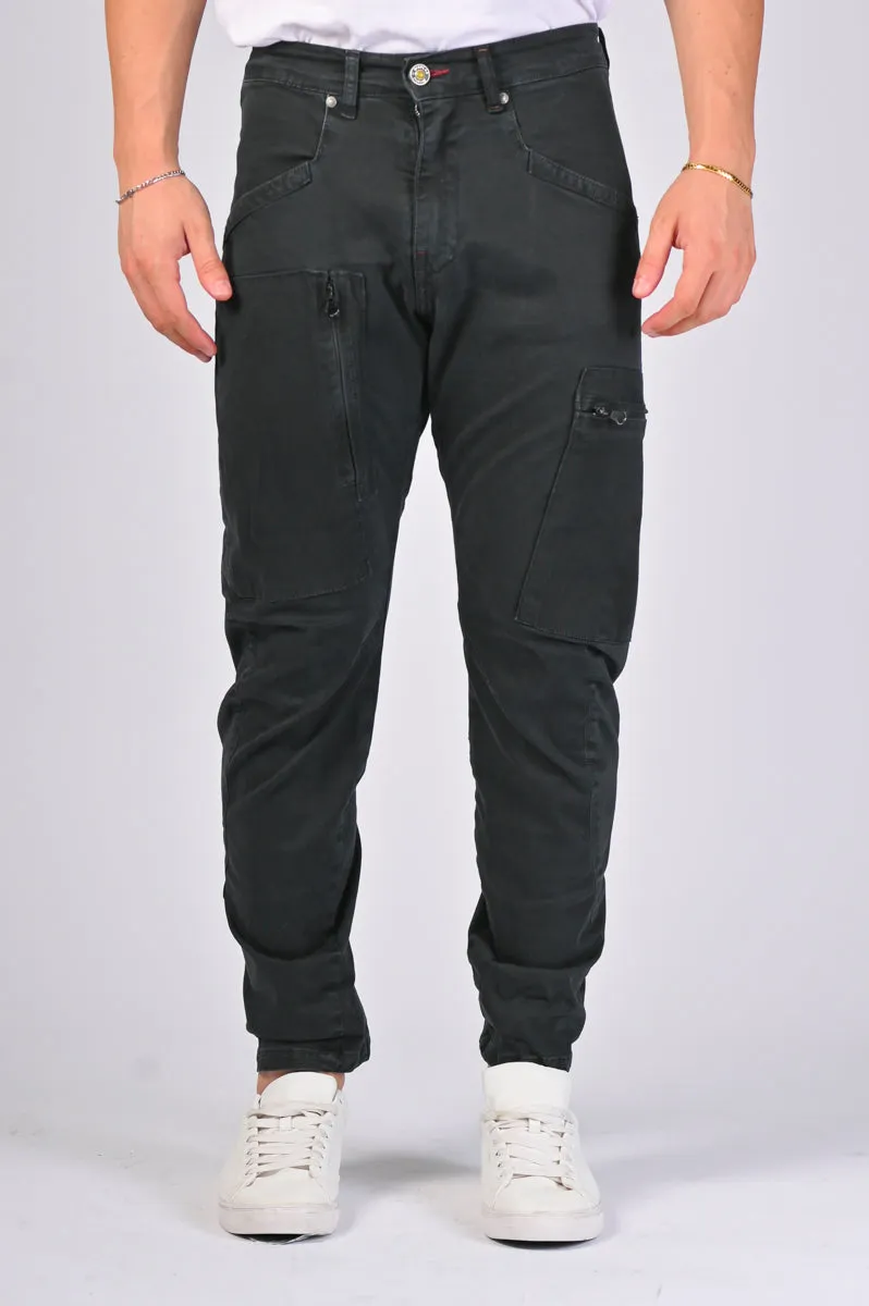 Pantaloni in cotone loose Out FW22/23