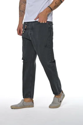 Pantaloni in cotone loose Pop Bull Nero SS23