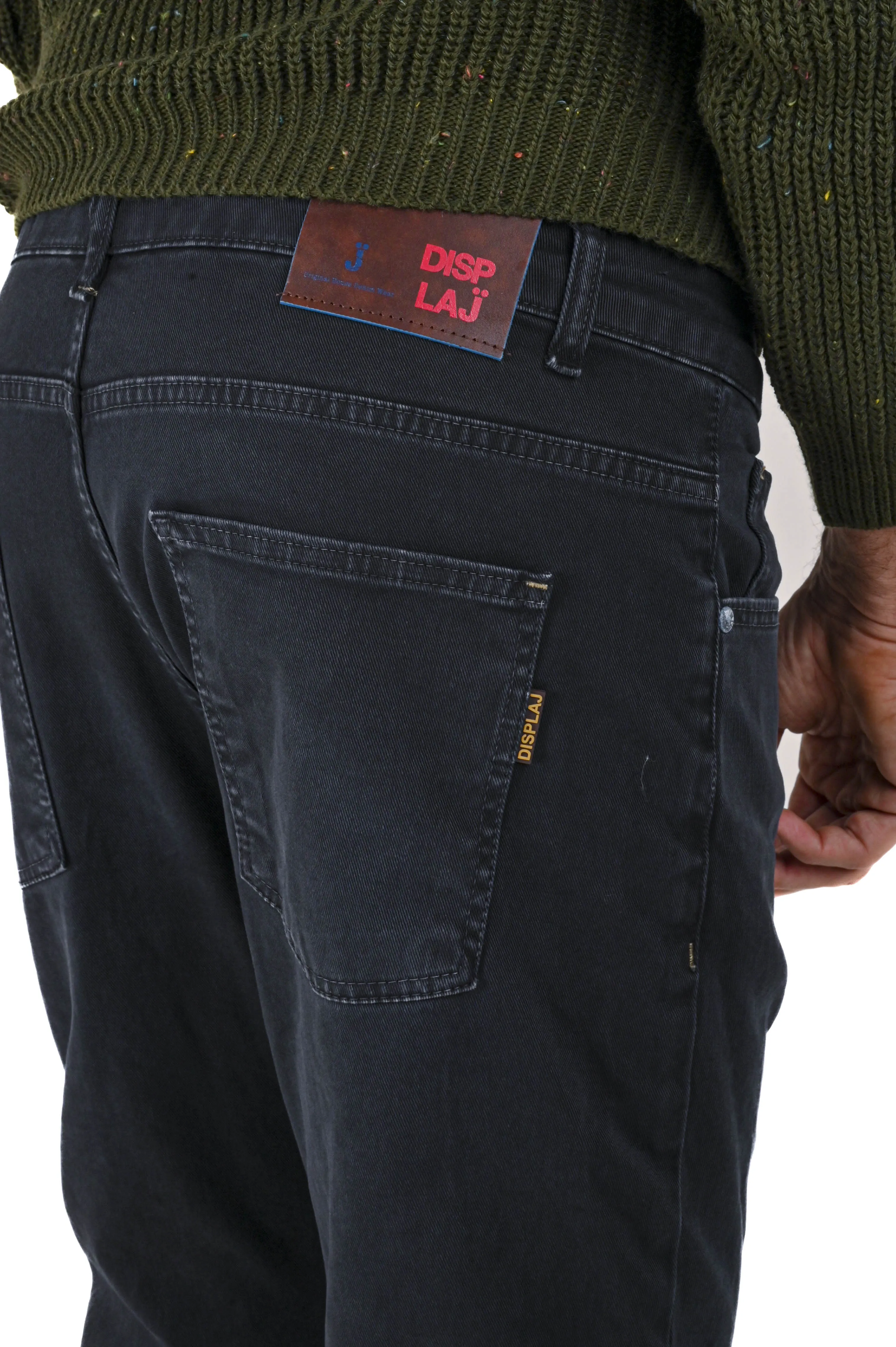 Pantaloni in cotone regular Kong Bull Old FW23/24