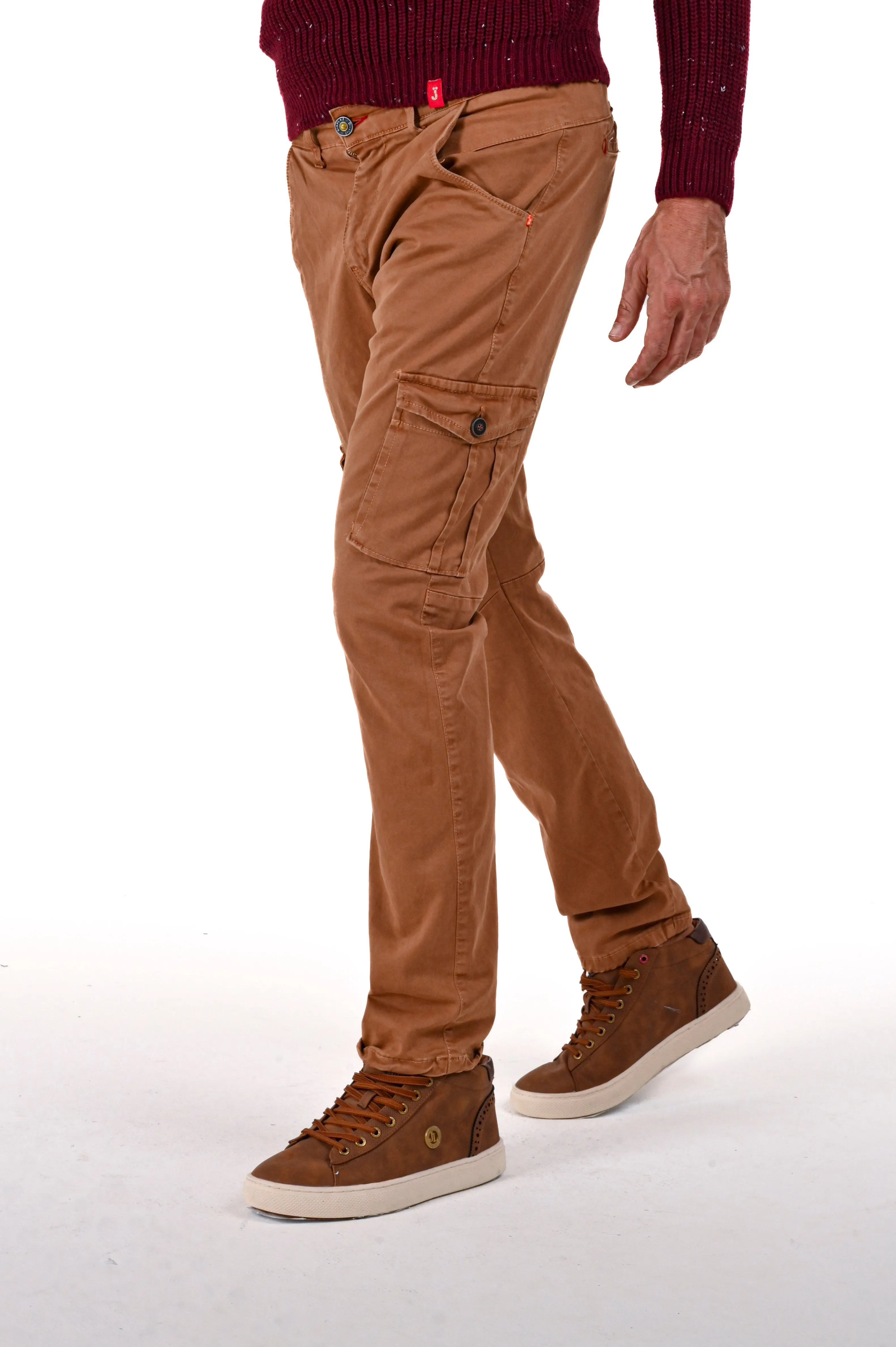 Pantaloni in cotone slim Cezanne Old FW23/24