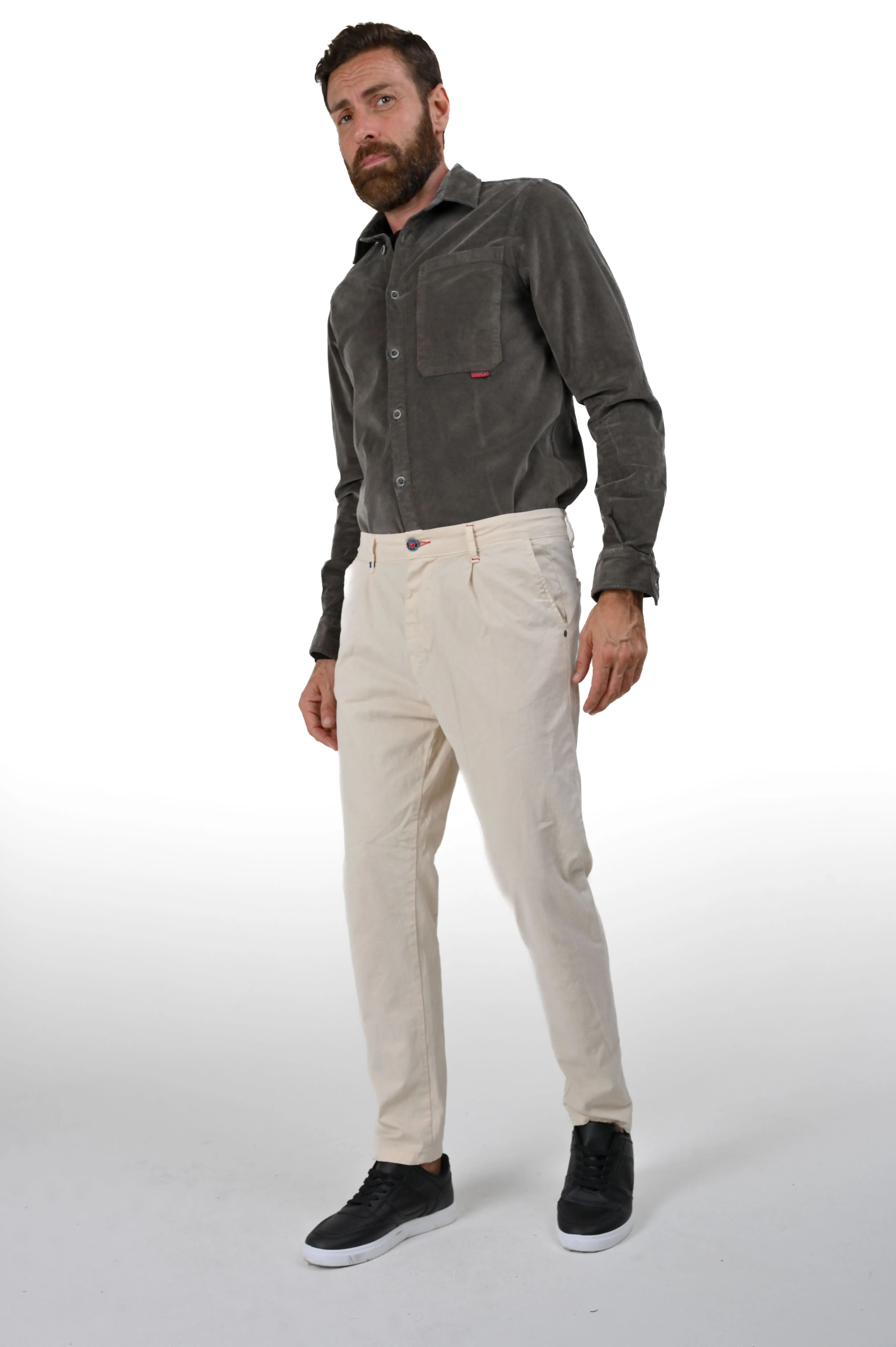 Pantaloni tapered New Private Gab FW23/24