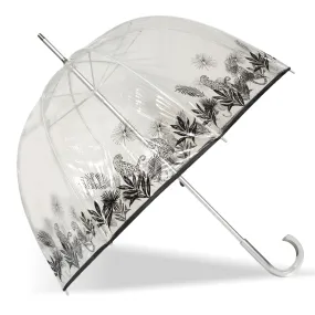 Parapluie transparent PVC/Panthère