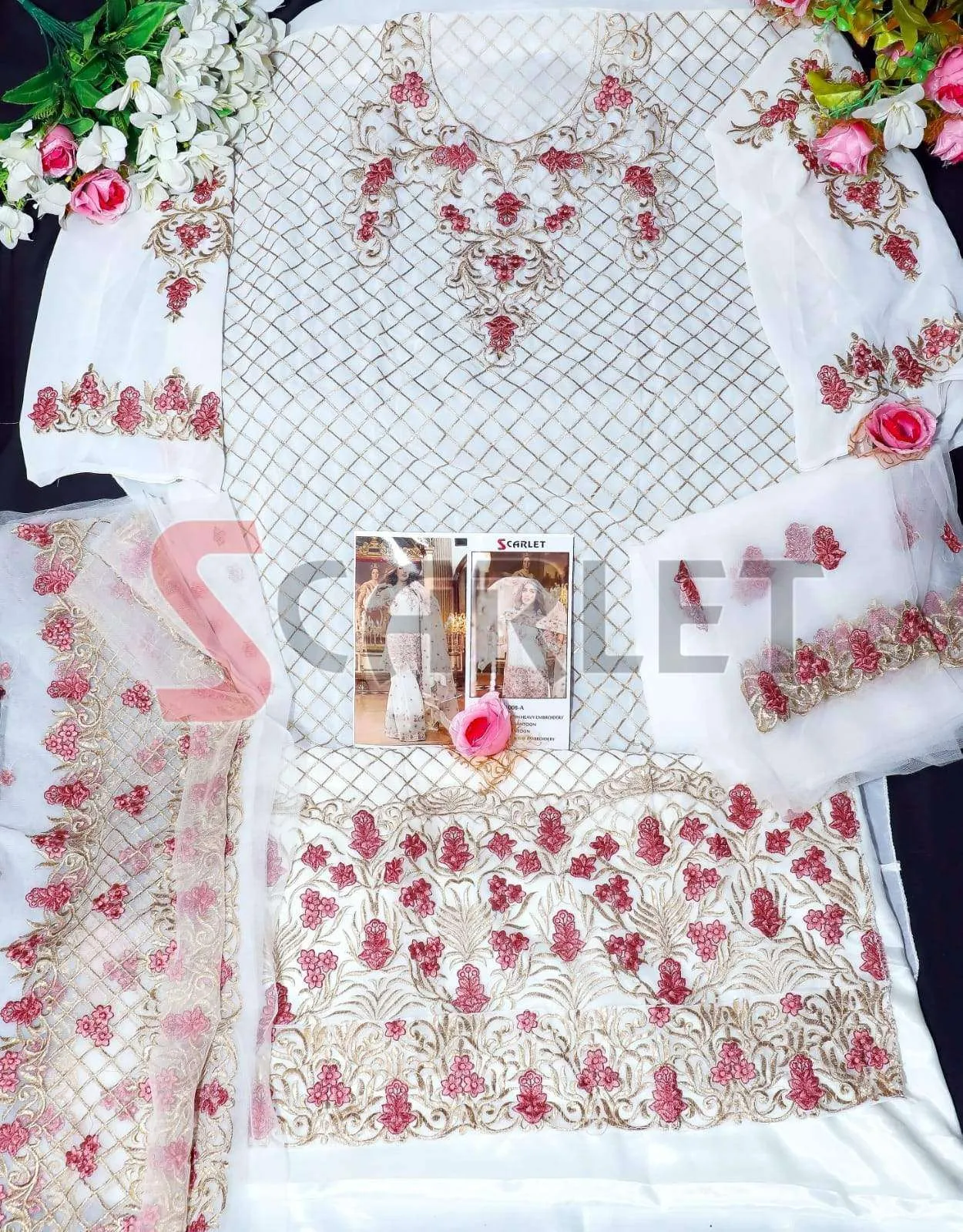 Party Wear Designer Pakistani Style Salawar Kameez 042