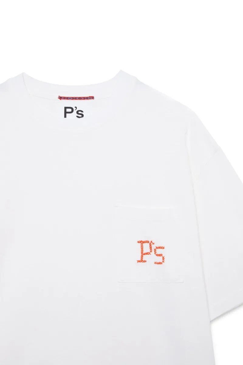 PRESIDENT’s T-Shirt Pocket S/S P'S Off White