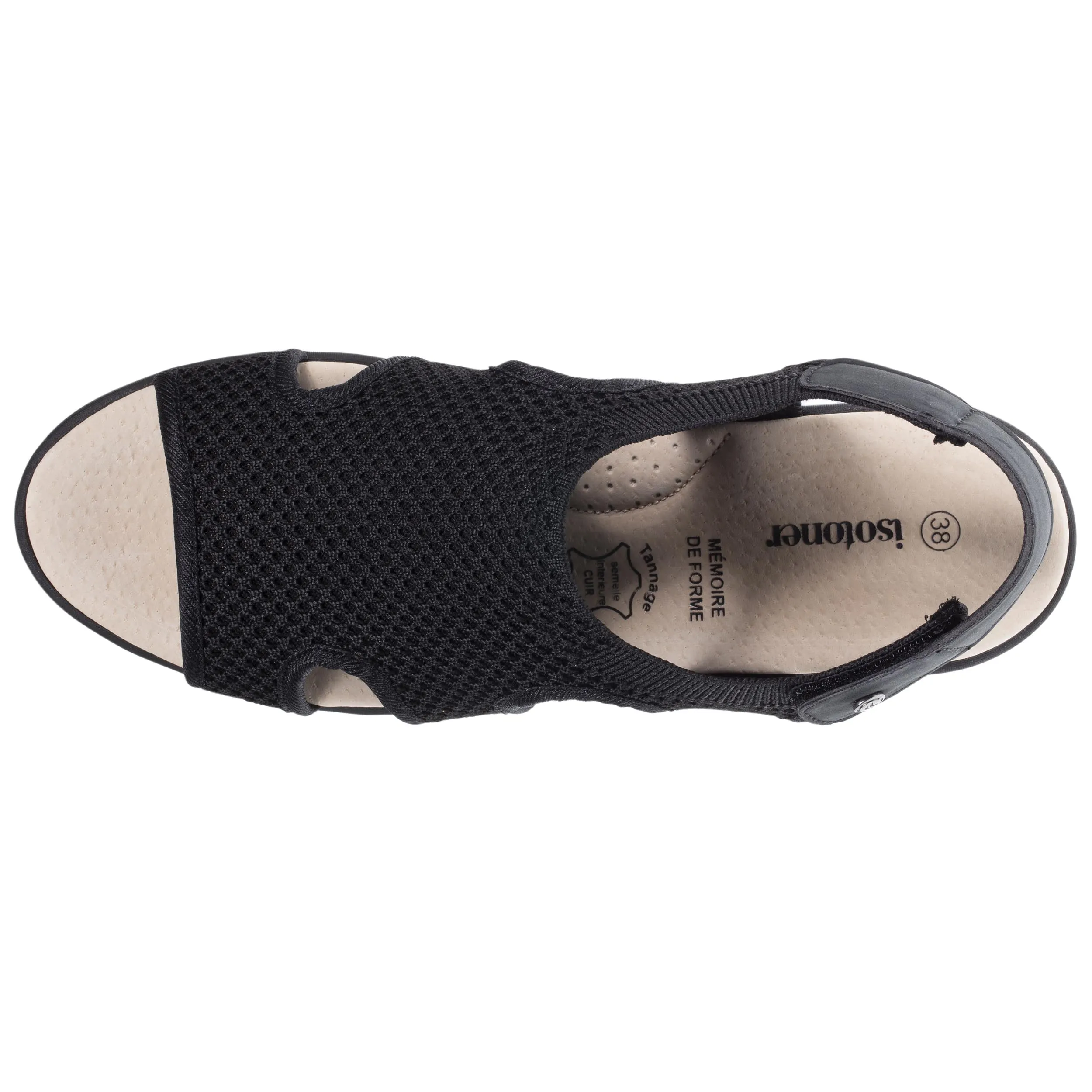 Sandales Femme CONFORT PLUS Noir