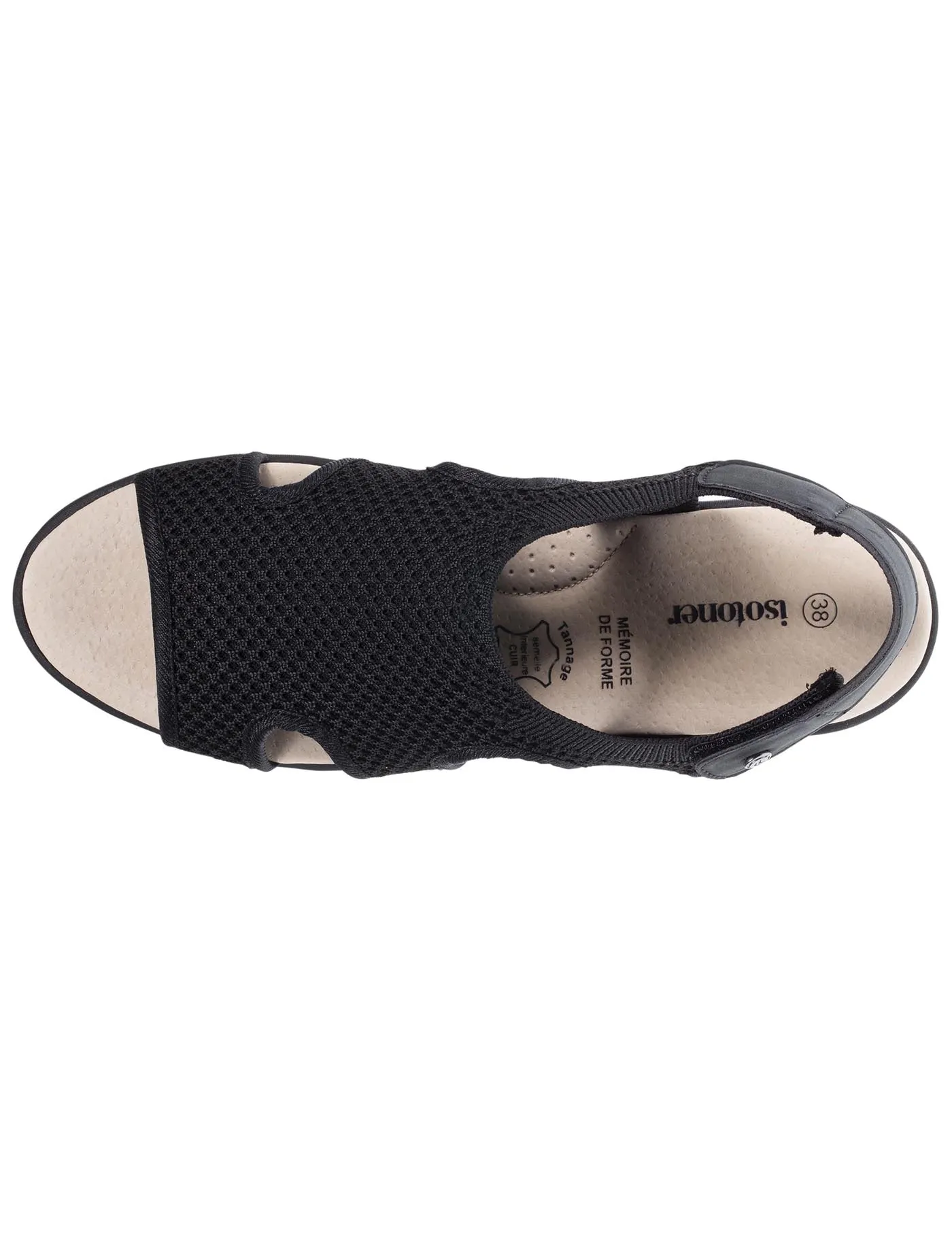 Sandales Femme CONFORT PLUS Noir