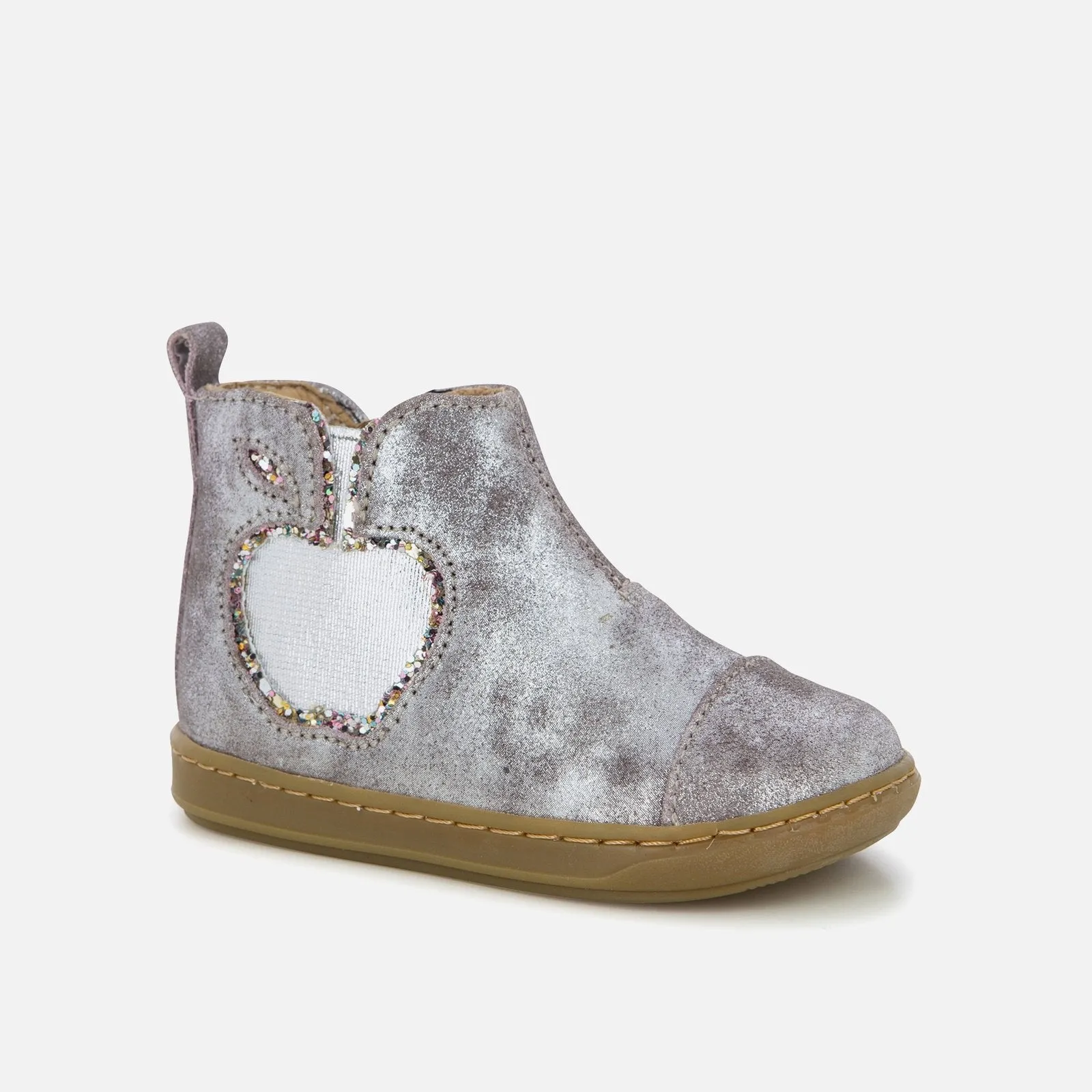 SHOO POM bouba NEW APPLE argent bottines