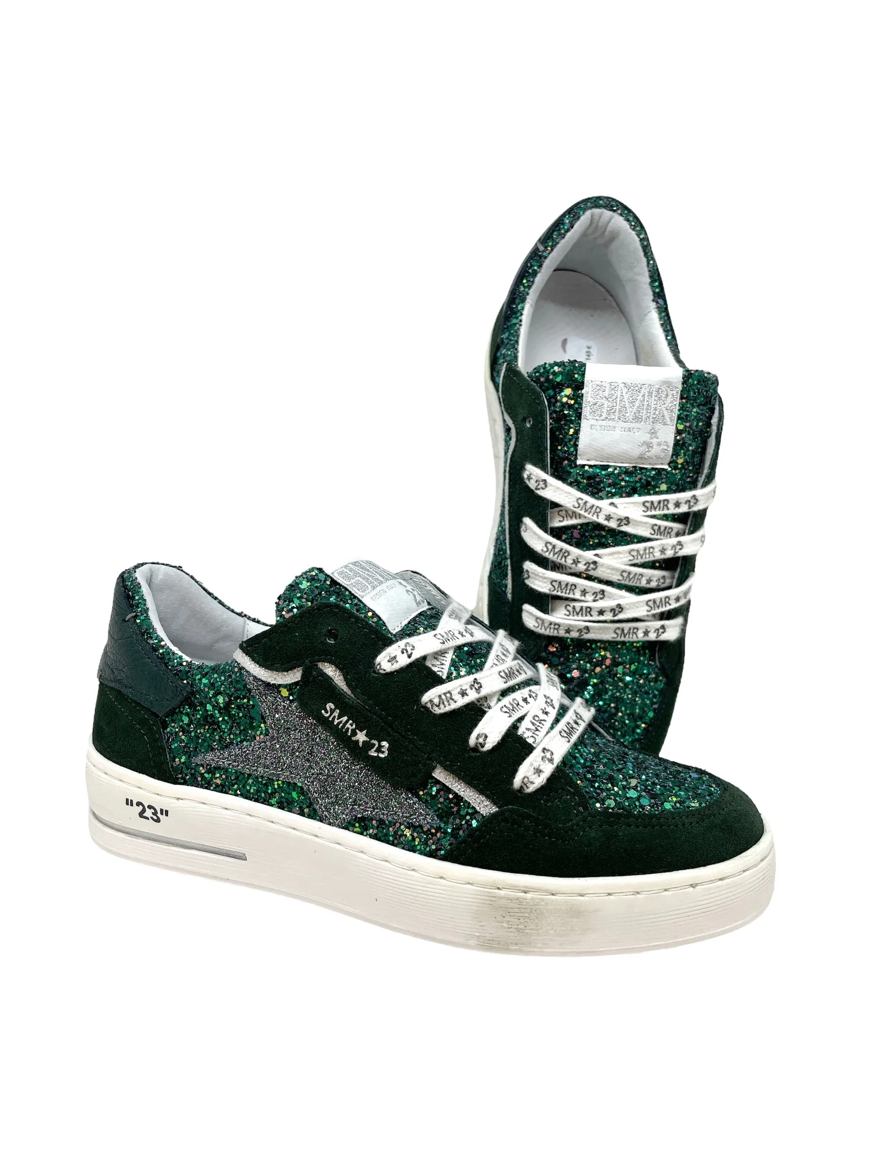 SMR Semerdjian ALE 10224 Vert Sneakers Baskets adulte