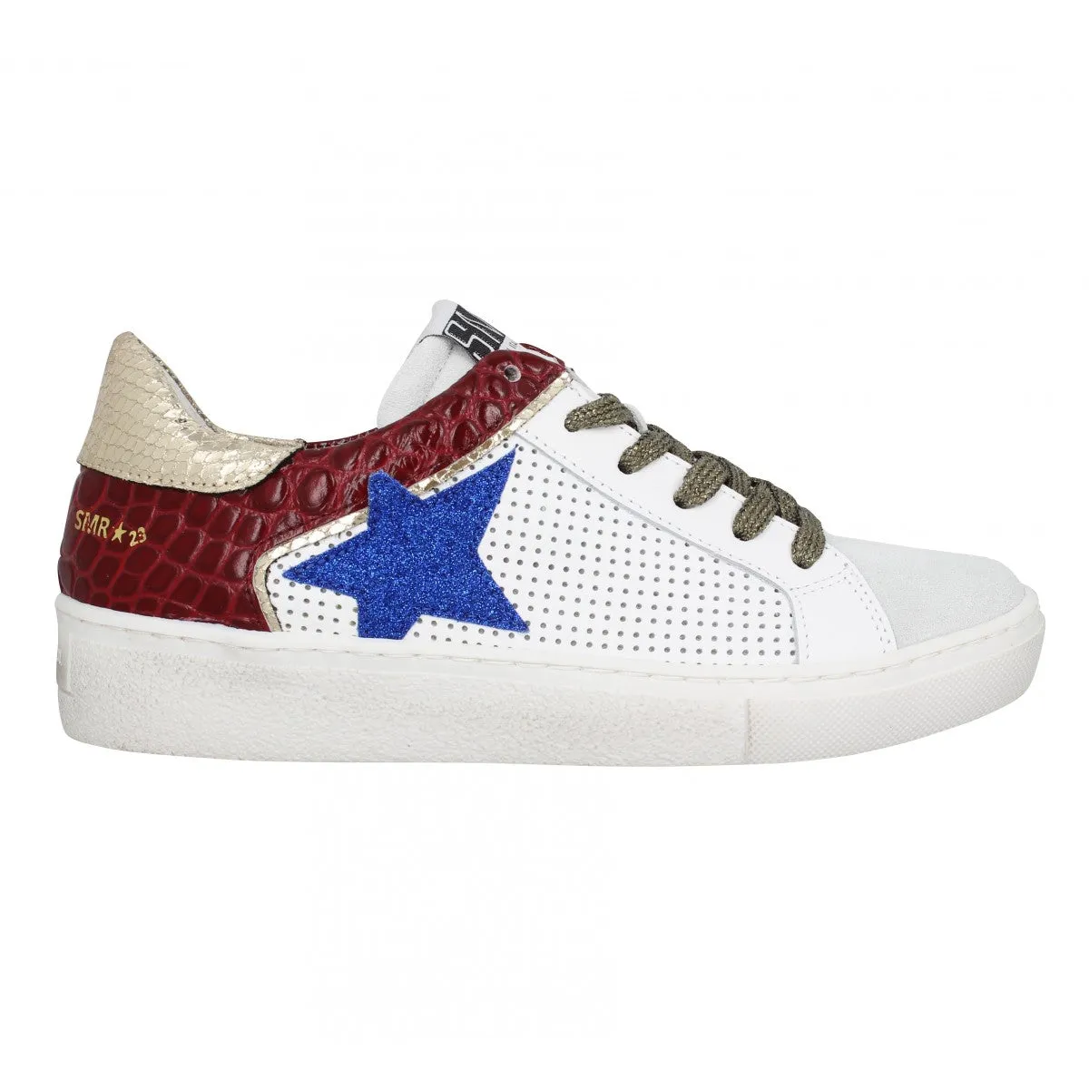 SMR Semerdjian carla blanc Sneakers Baskets adulte