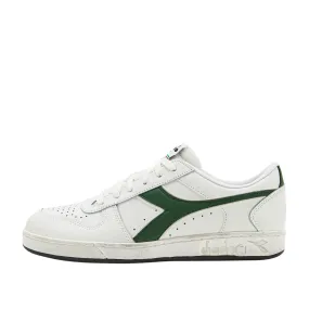 Sneakers Uomo Diadora Magic Basket Low Icona Bianco / Verde