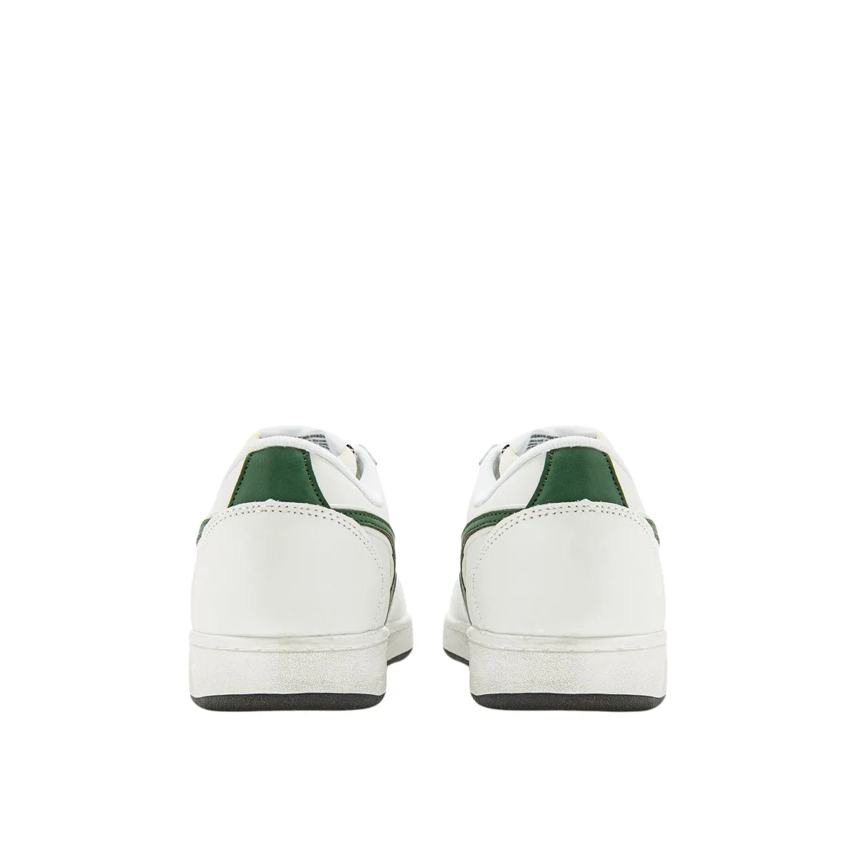 Sneakers Uomo Diadora Magic Basket Low Icona Bianco / Verde