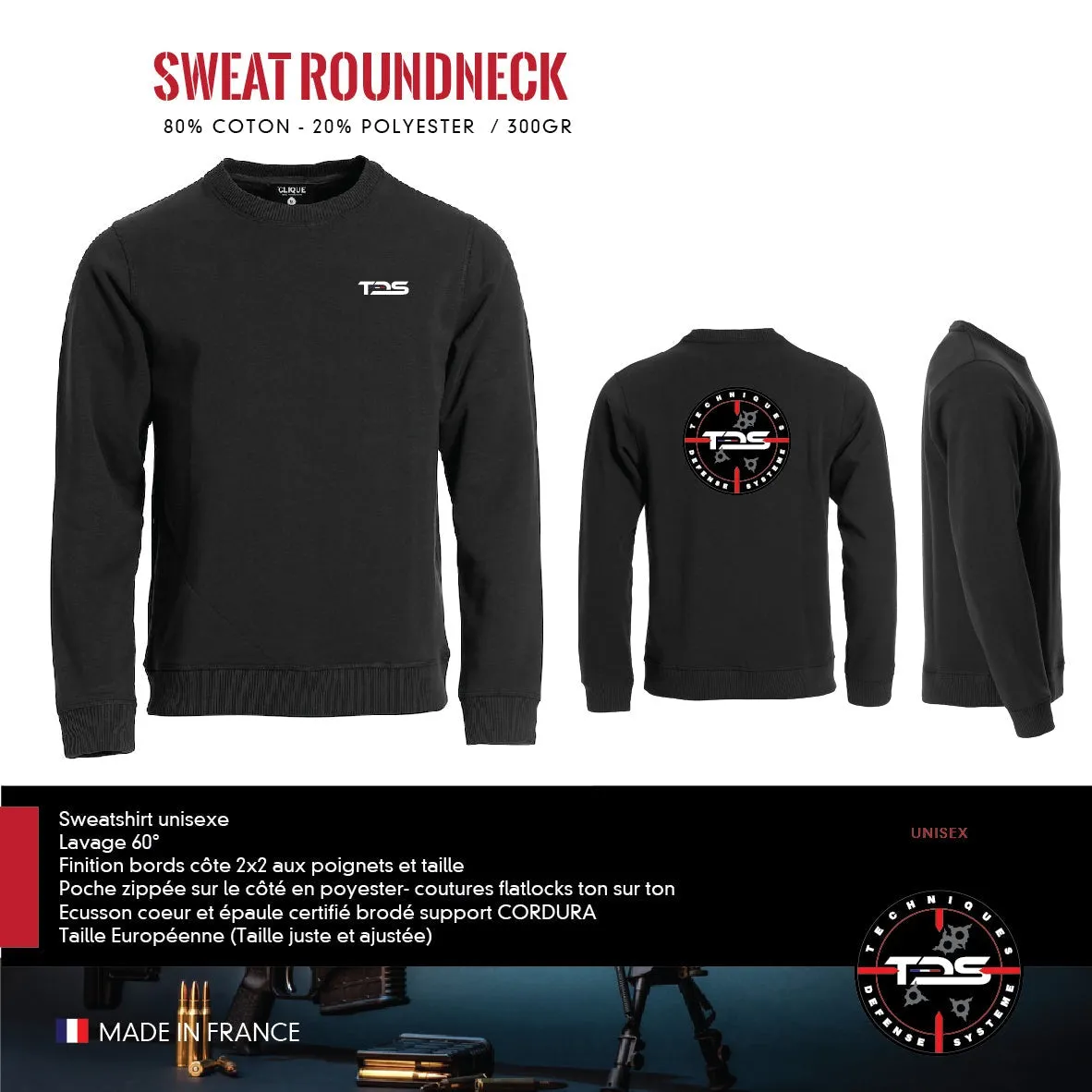 Sweat Roundneck TDS