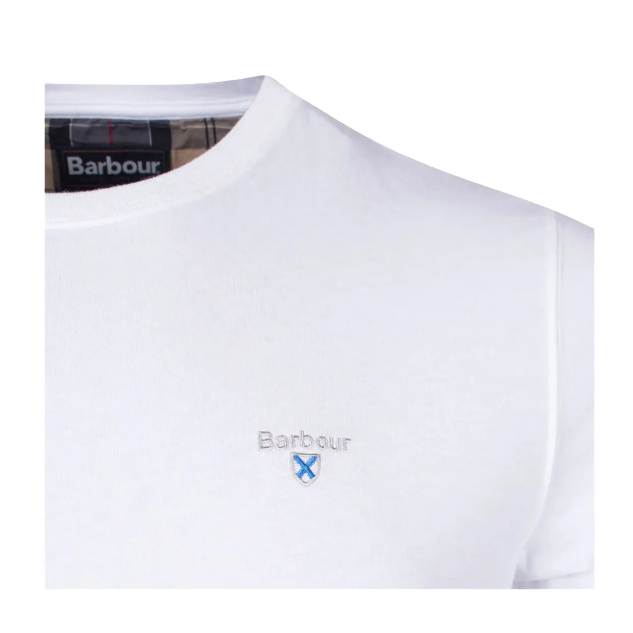 T-shirt Barbour Aboyne Bianco