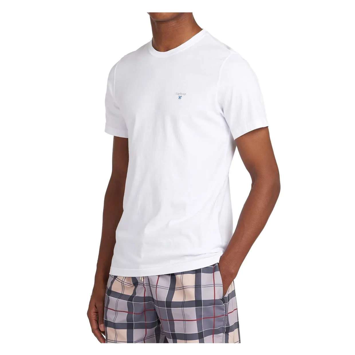 T-shirt Barbour Aboyne Bianco