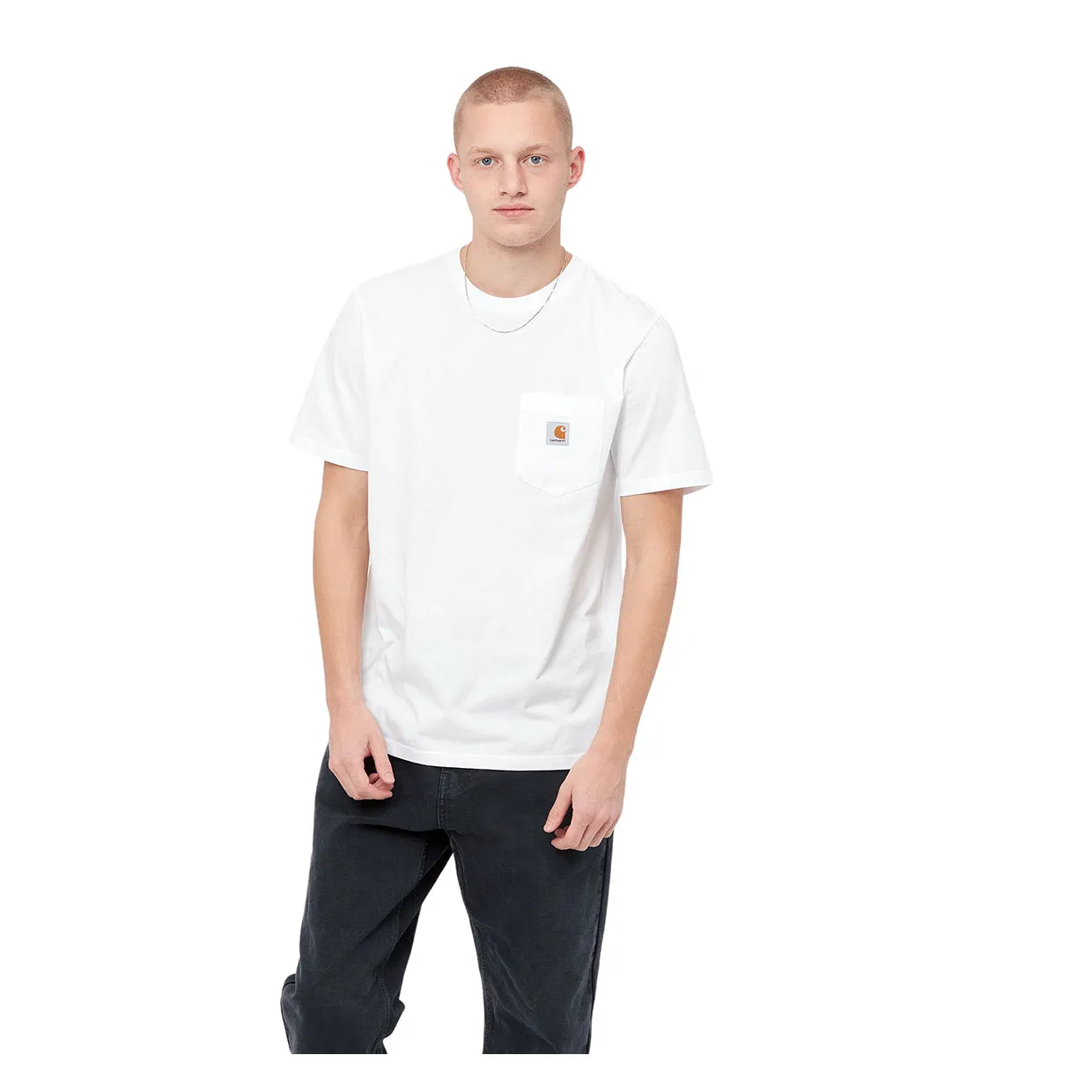 T-shirt Carhartt WIP  S/S Pocket Bianco