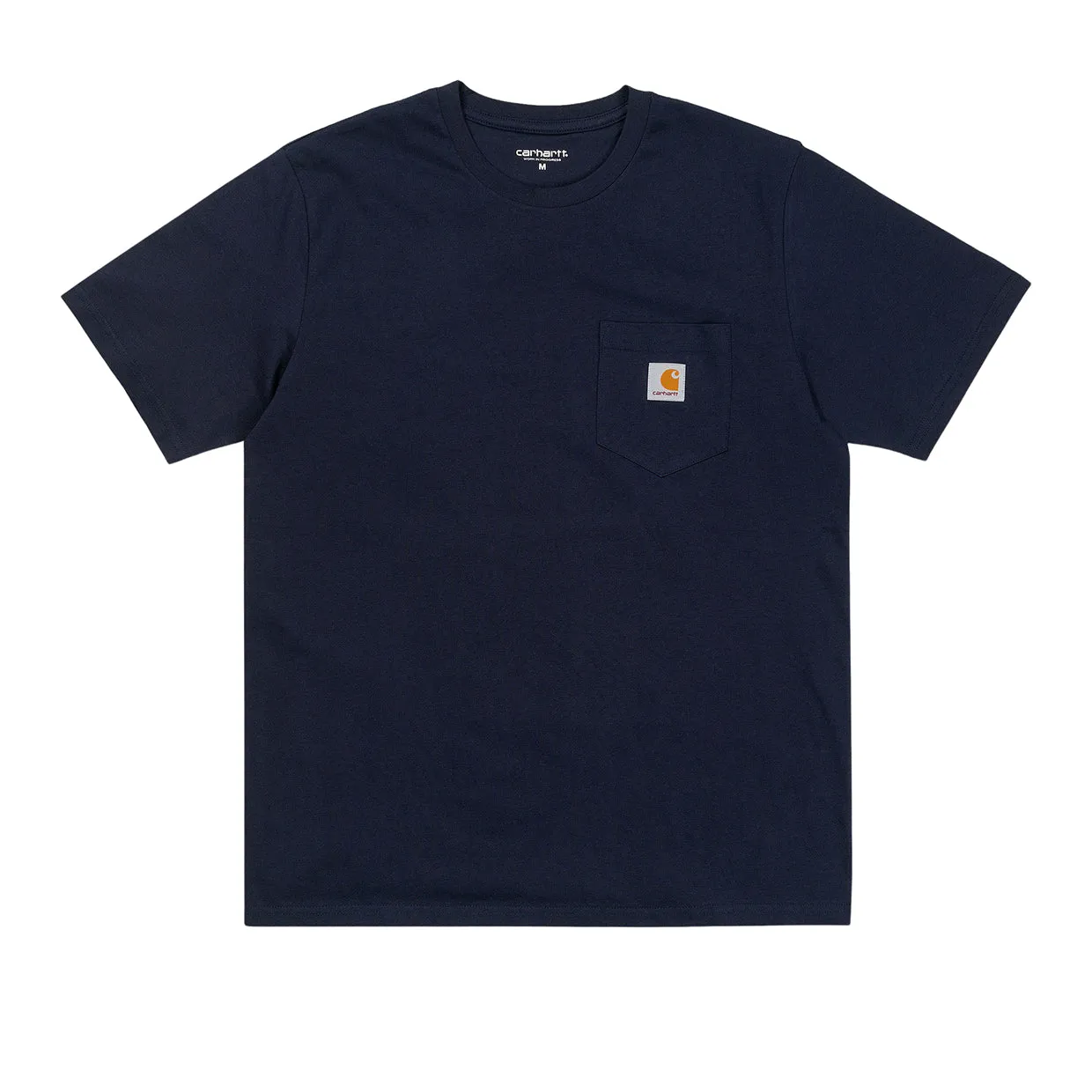 T-shirt Carhartt WIP  S/S Pocket Blu Navy