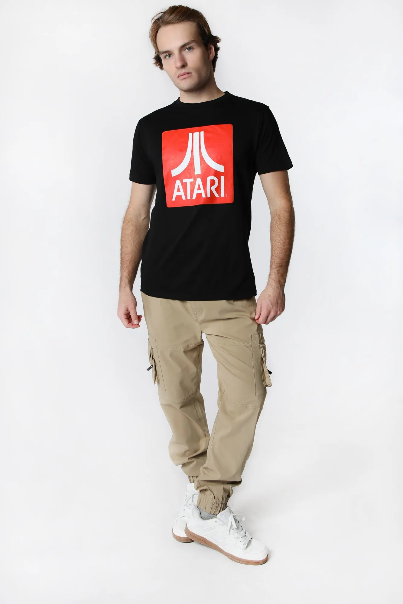 T-Shirt Imprimé Logo Atari Homme