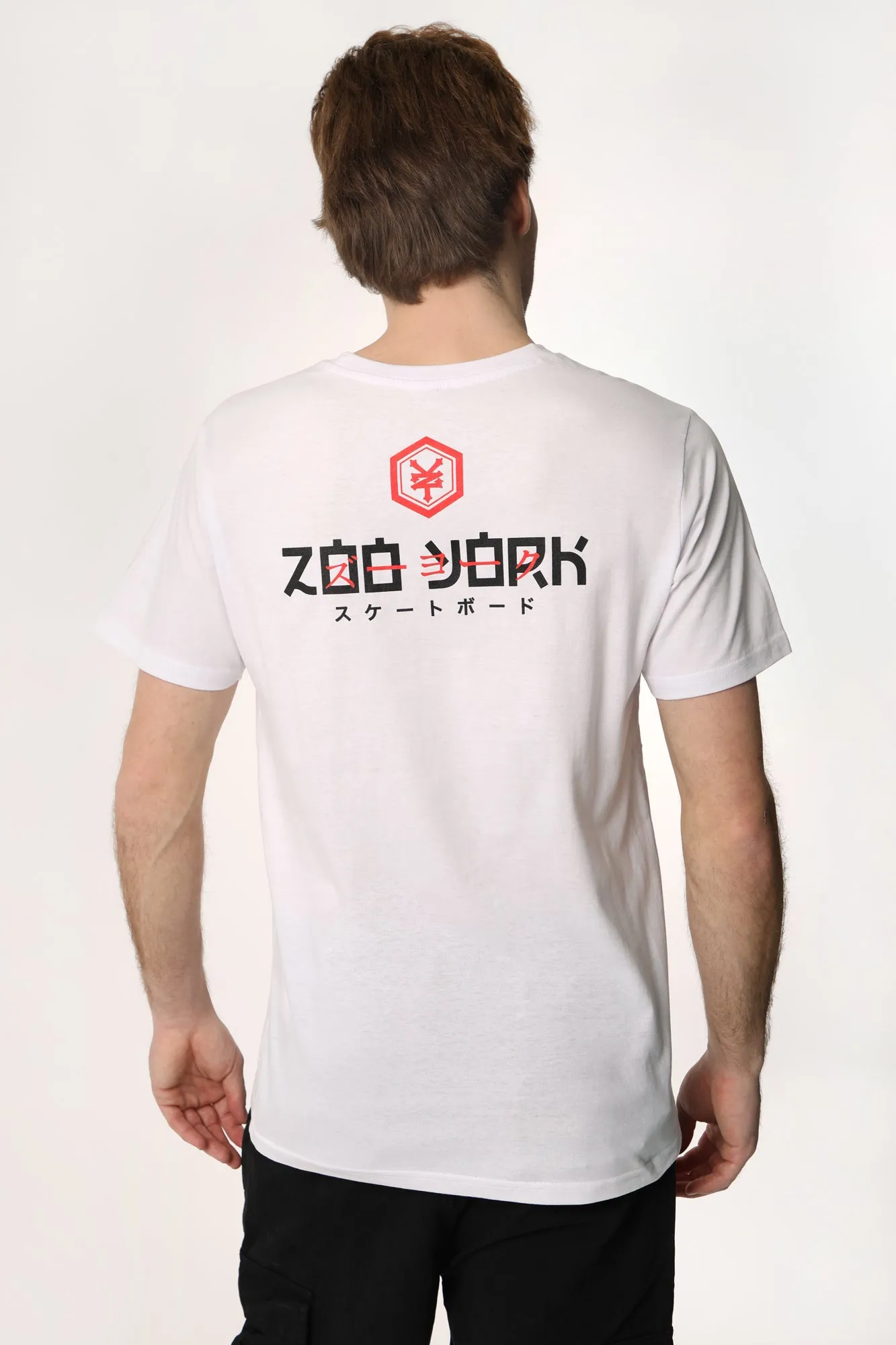 T-Shirt Imprimé Logo Japan Zoo York Homme