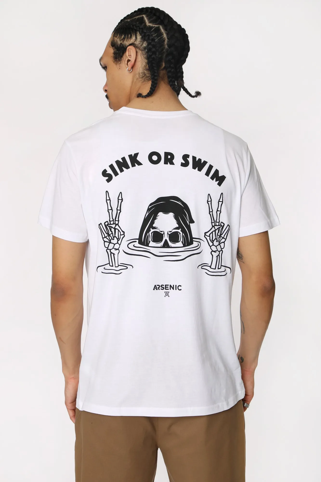 T-Shirt Imprimé Sink Or Swim Arsenic Homme