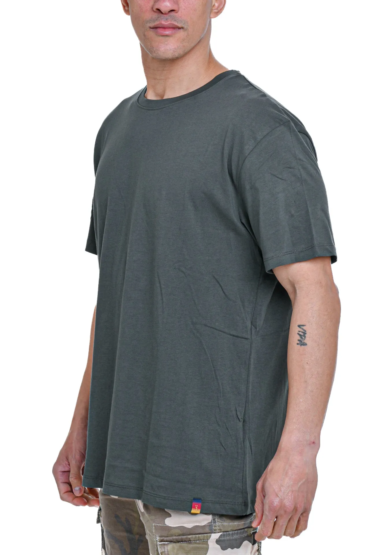 T-Shirt loose DPE 2403 Over Militare SS24