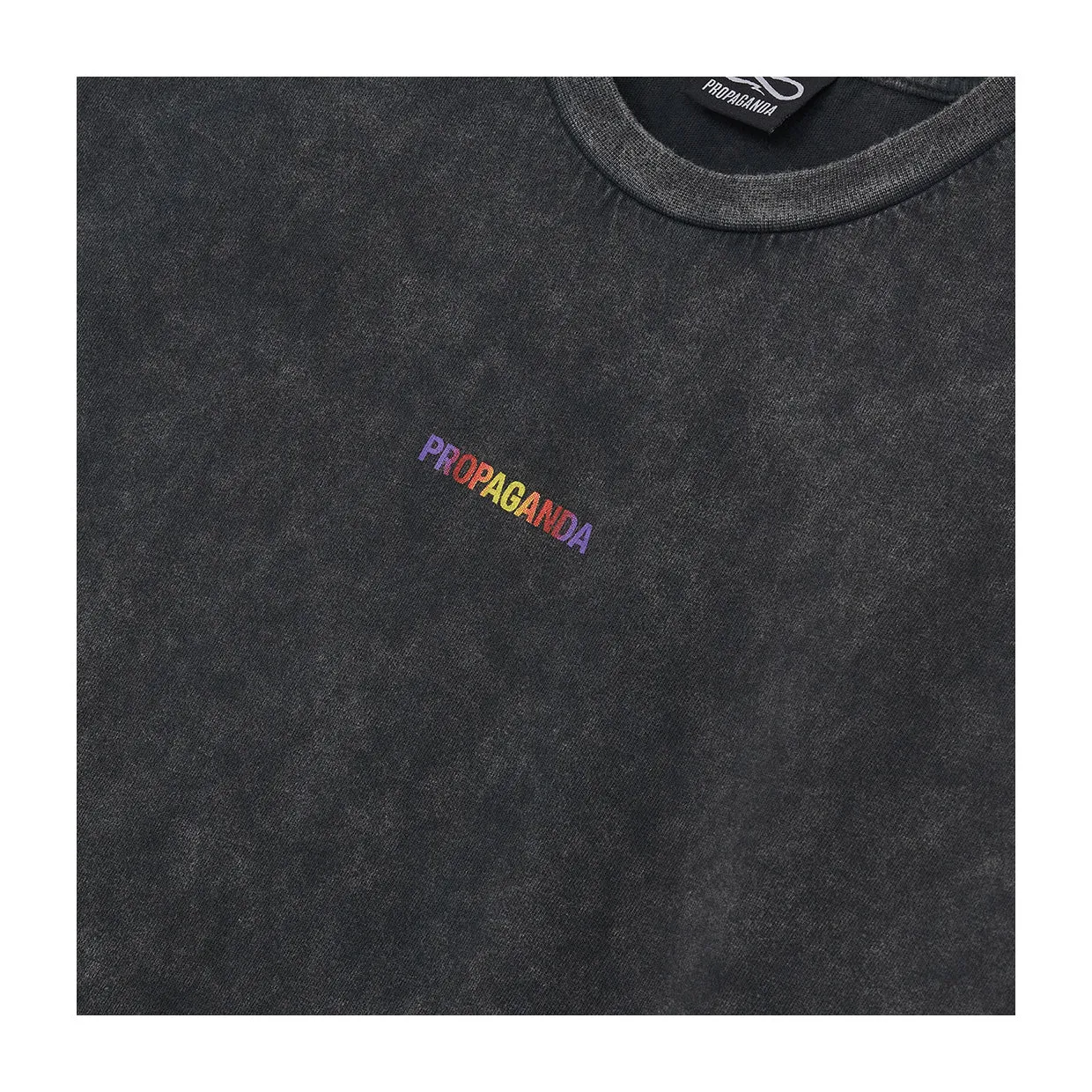 T-shirt Propaganda Ribs Gradient Nero Stone