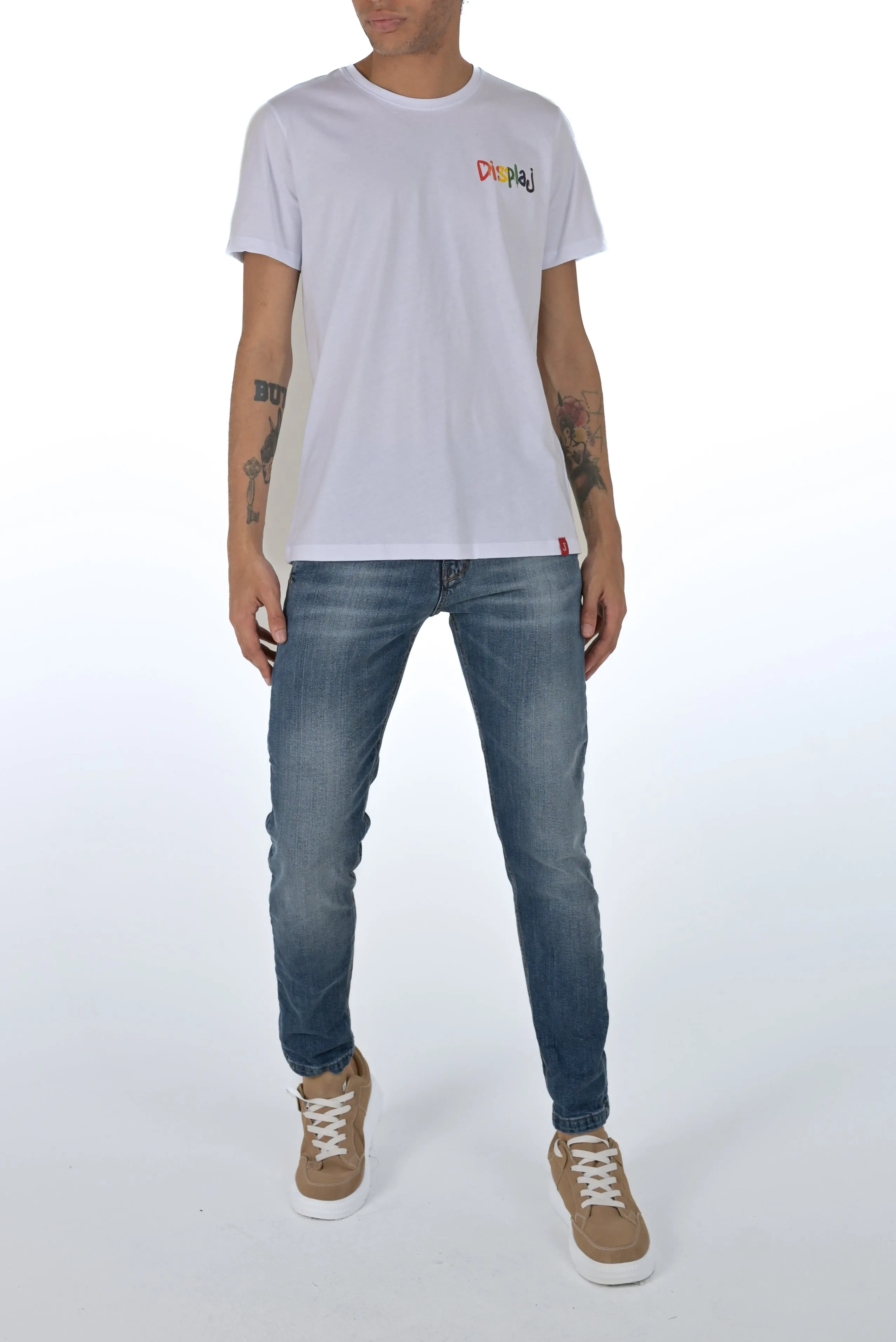 T-Shirt regular DPE 2431 Bianco SS24